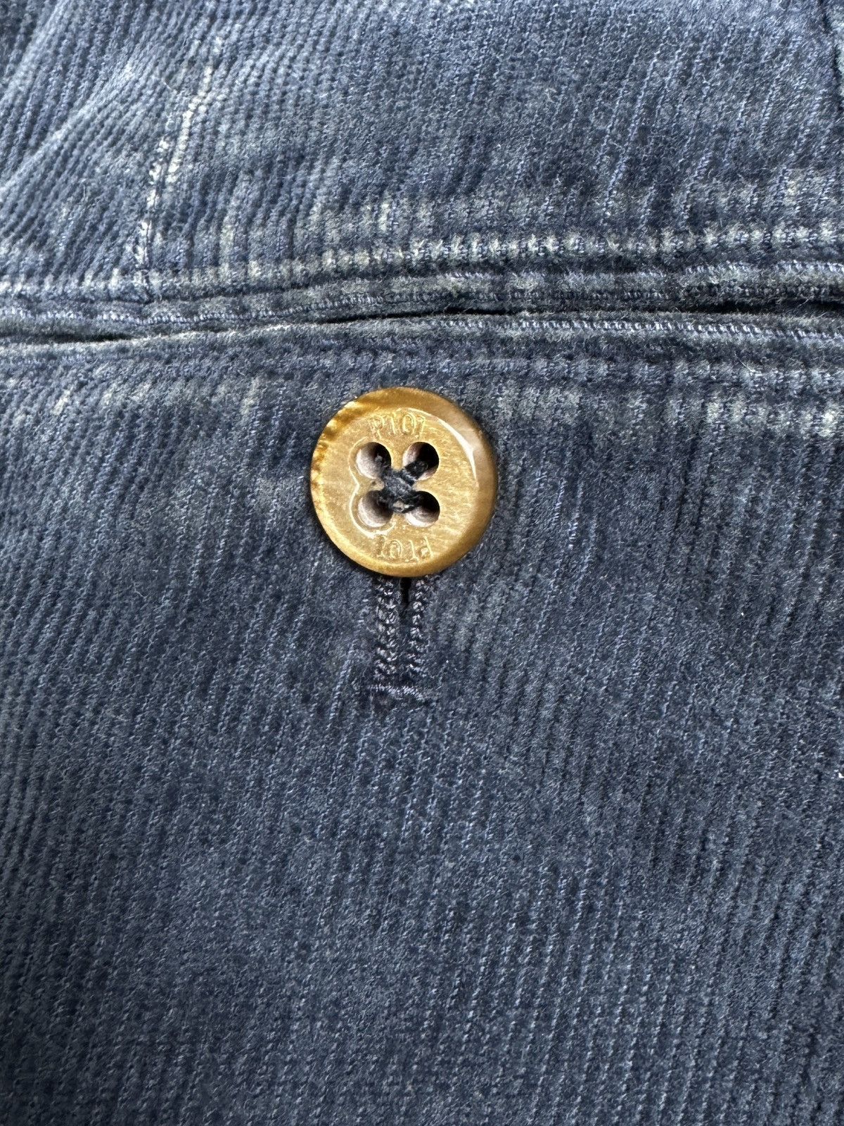 PT Torino PT01 Torino Garment Dyed Stretch blue corduroy casual pants Size US 36 / EU 52 - 9 Thumbnail