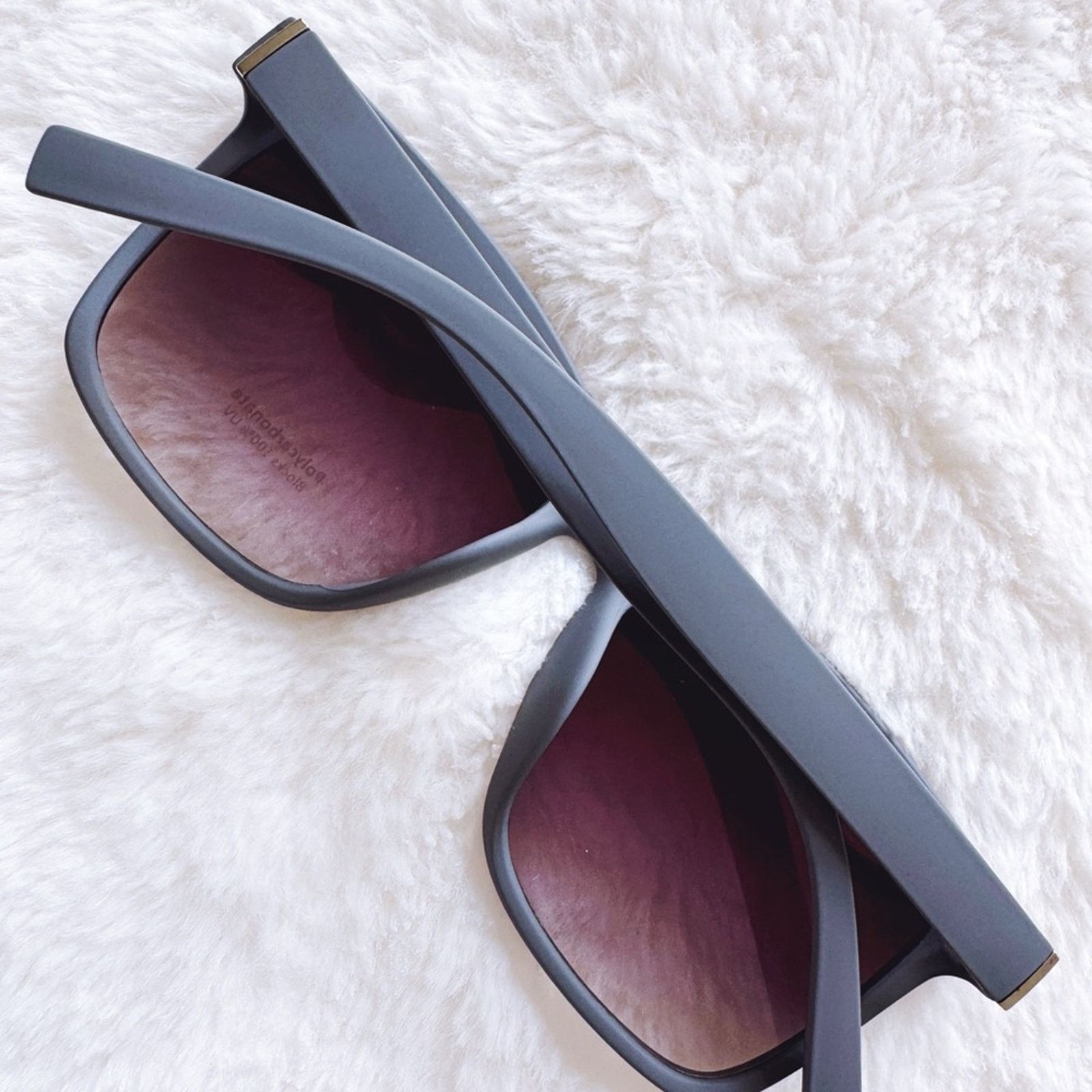 Other Otto Charcoal Angular Frame Sunglasses Size ONE SIZE - 10 Thumbnail
