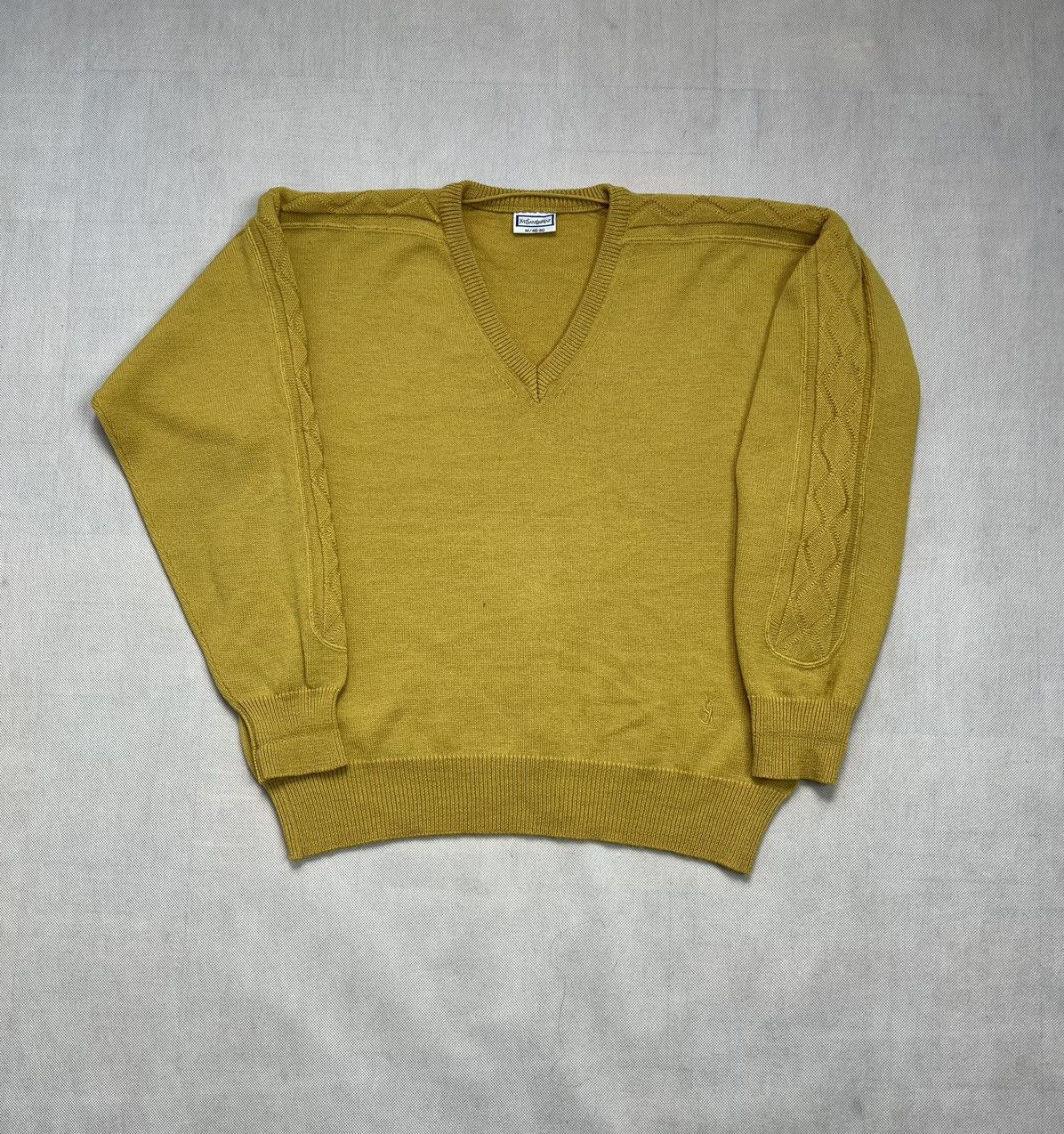 Vintage Sweater Yves Saint Laurent YSL vintage 80’s 90’s wool Size US M / EU 48-50 / 2 - 2 Thumbnail
