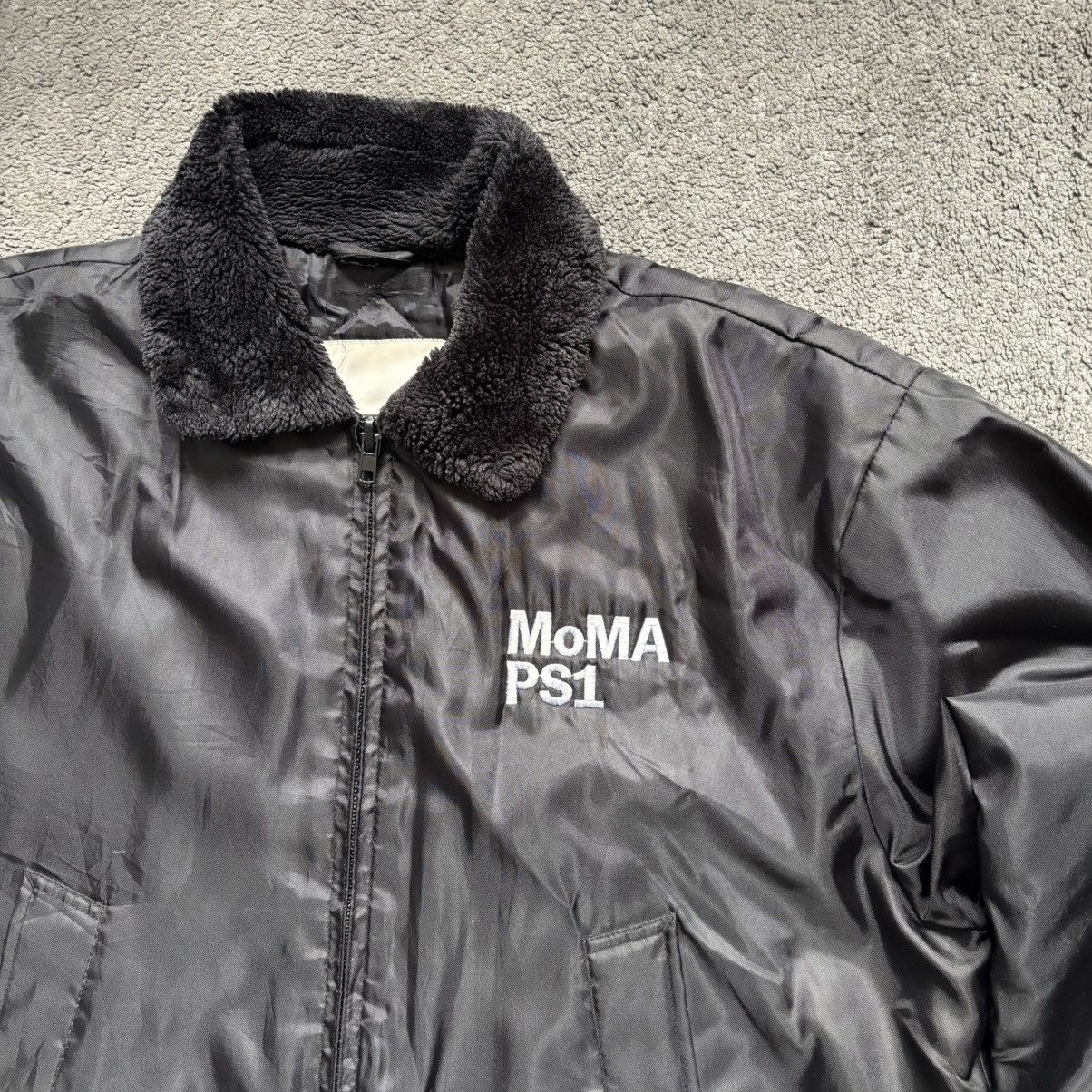 MoMA MoMA PS1 Museum Of Modern Art 90s Parka Bomber Fur Collar Size US L / EU 52-54 / 3 - 1 Thumbnail