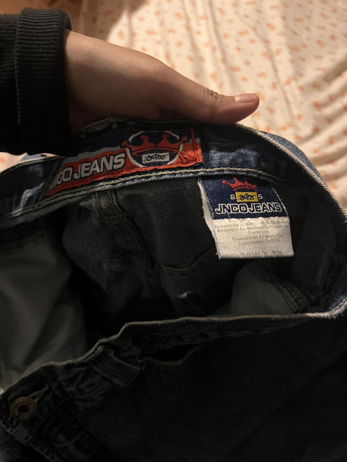 JNCO JNCO Jeans White Skull Dragon 36x32 Size US 36 / EU 52 - 3 Thumbnail