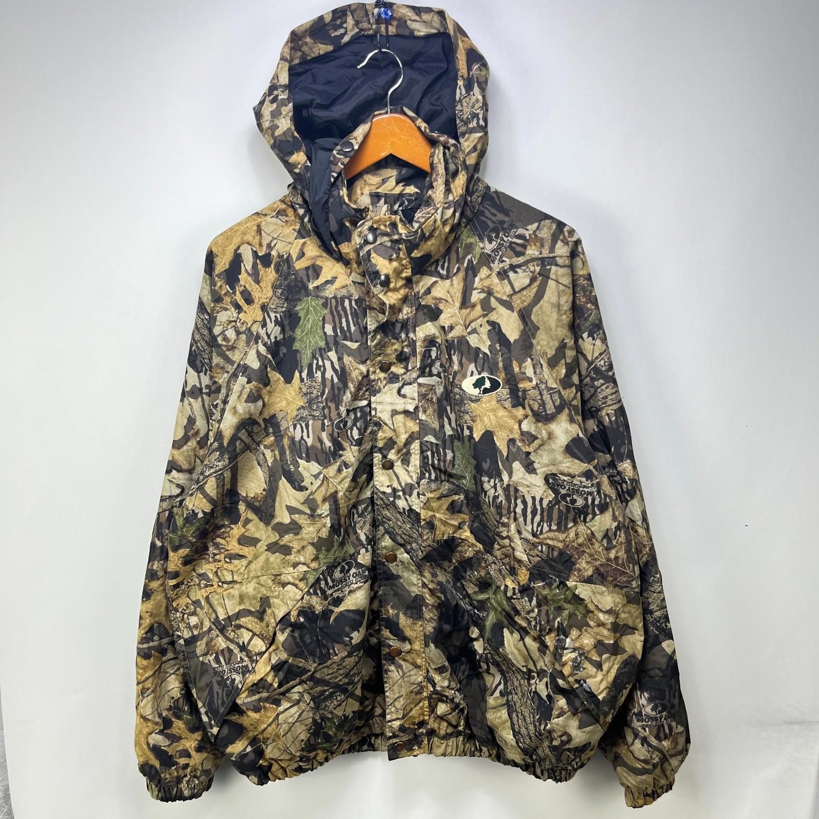 Mossy Oaks Vintage 90s Realtree Camo Hooded Windbreaker Jacket XL 2XL Size US XL / EU 56 / 4 - 1 Thumbnail