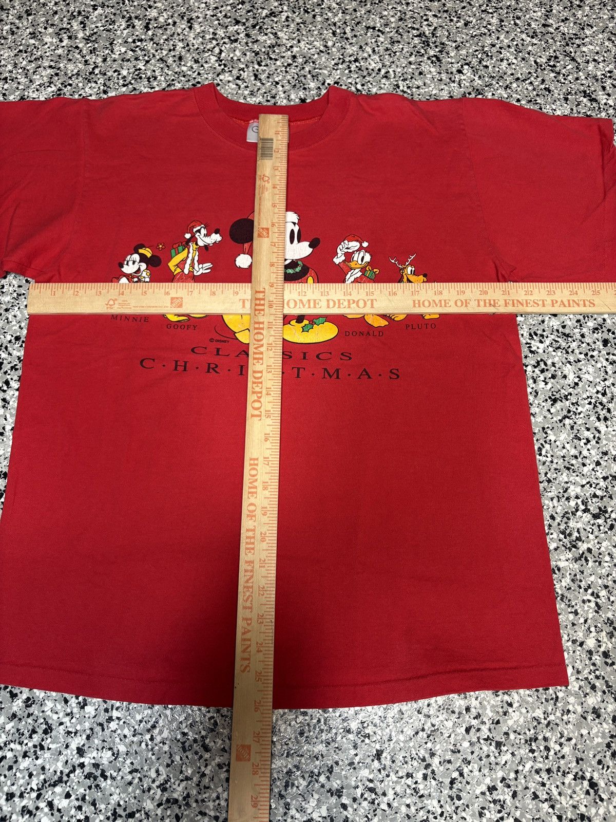 Disney Vintage 1990s Disney Genius Classic Chrismas Tee Size M 0980 Size US M / EU 48-50 / 2 - 5 Thumbnail