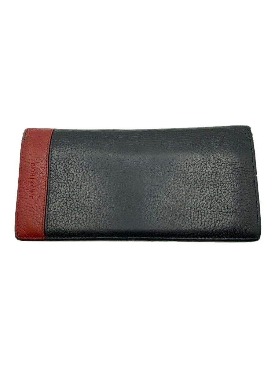 Dior Dior Homme Leather Long Wallet Black Size ONE SIZE - 1 Thumbnail
