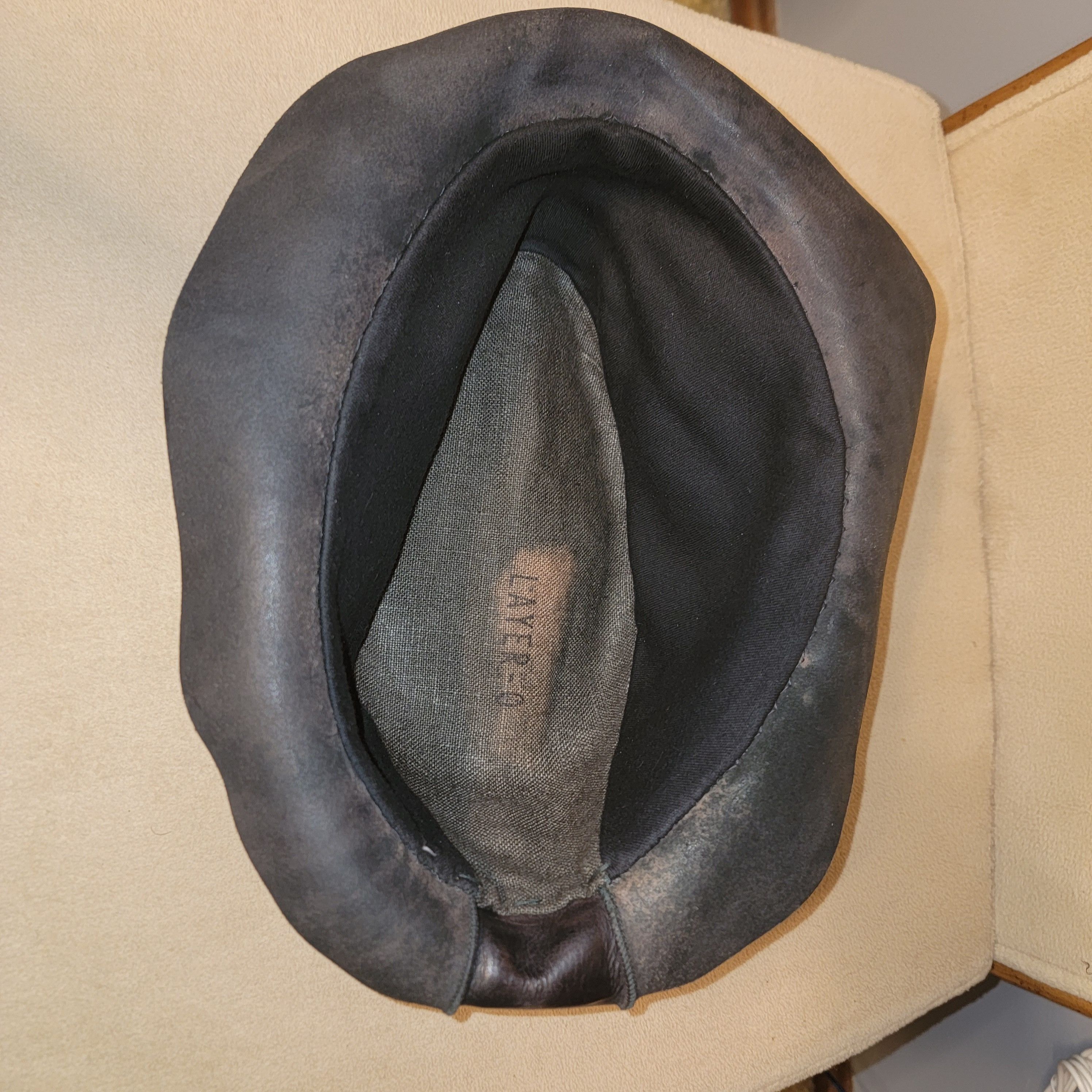 Layer-0 Reverse horse leather hat Size ONE SIZE - 12 Thumbnail