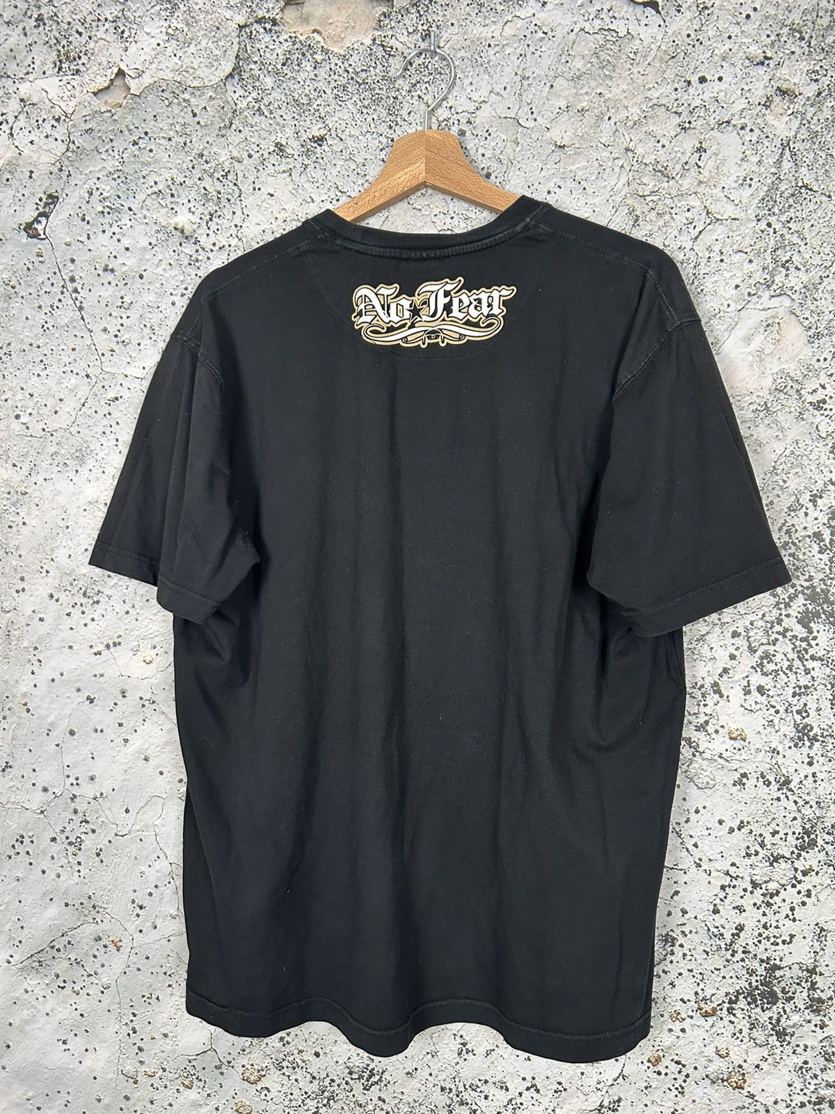 No Fear Vintage No Fear Horror Graphic Tee Skeleton Rock Punk Grunge Size US L / EU 52-54 / 3 - 4 Thumbnail
