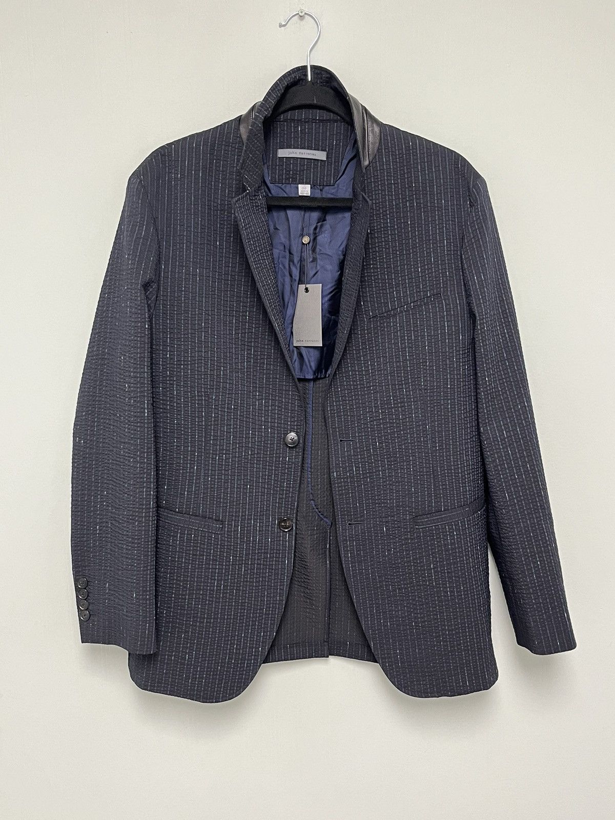 John Varvatos Seersucker Jacquard Jacket. 50 Size US M / EU 48-50 / 2 - 13 Thumbnail