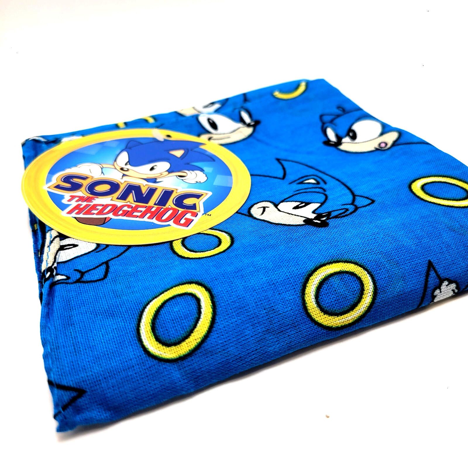 semanticdesign Sonic The Hedgehog Youth Video Game Bandana - Official Size ONE SIZE - 1 Thumbnail