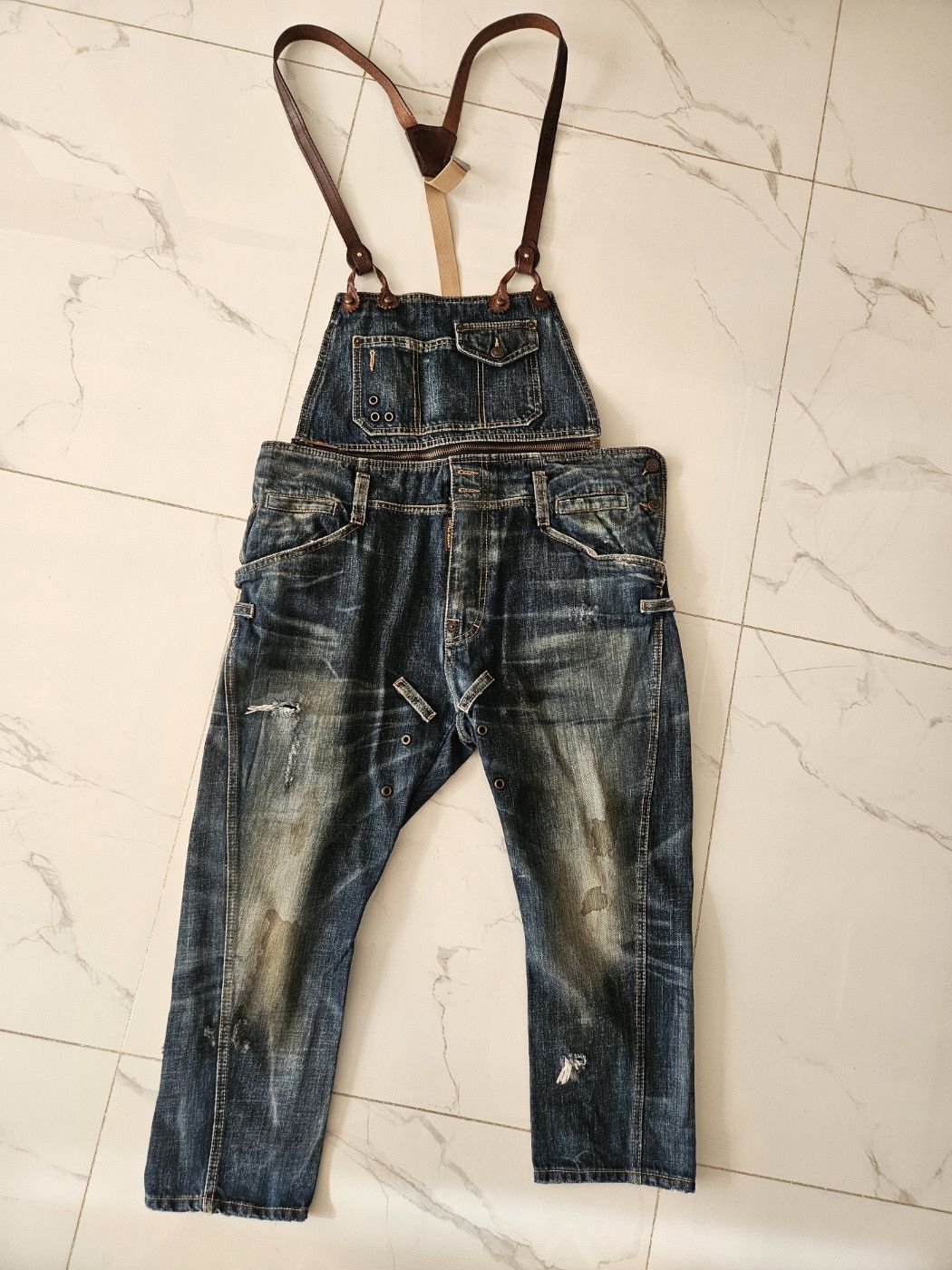 Dsquared2 Dsquared overrolls jeans Size US 34 / EU 50 - 3 Thumbnail