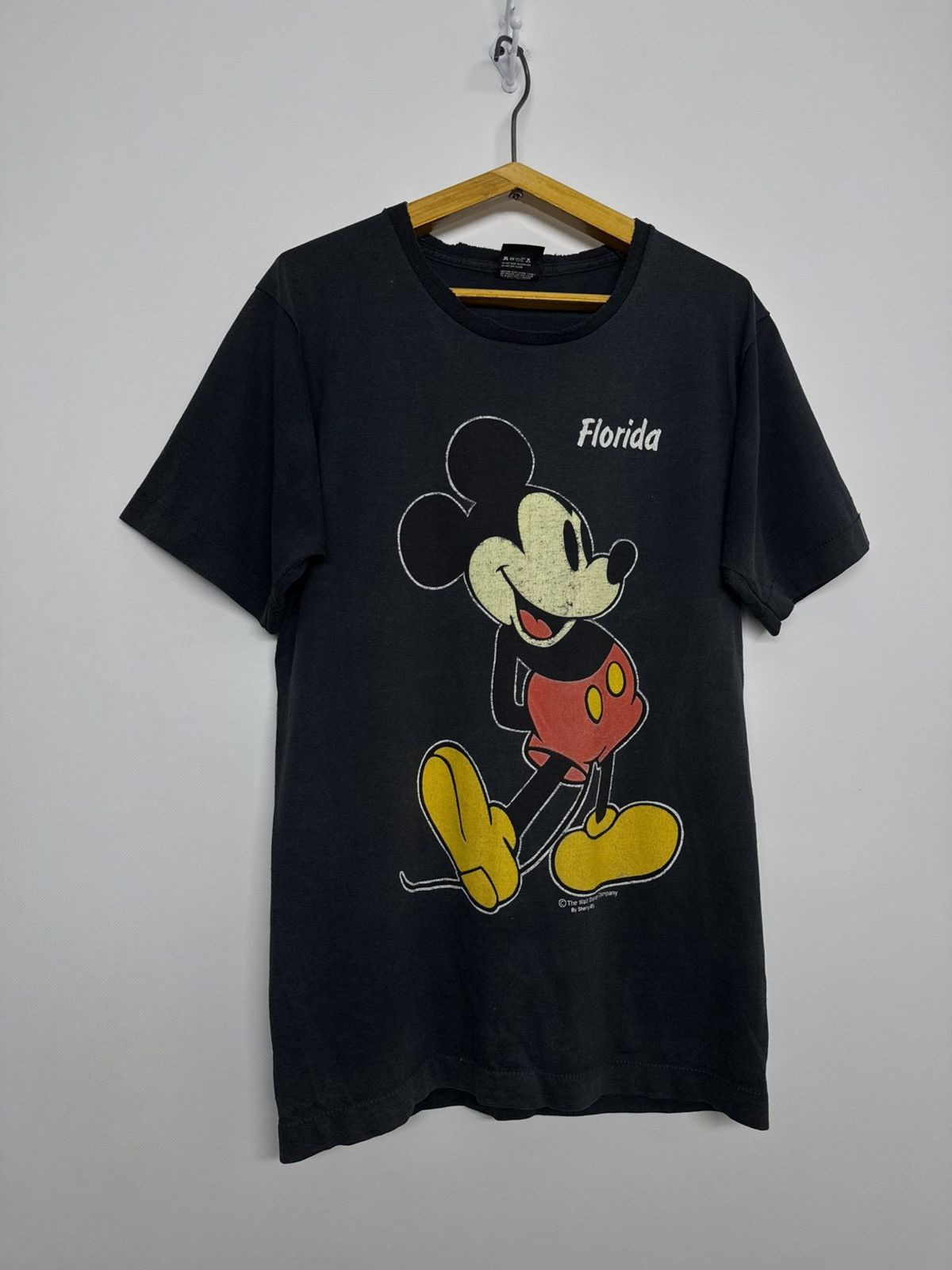 Vintage Vintage 90s T-Shirt Mickey Mouse Florida Rare Tee🐁 Size US S / EU 44-46 / 1 - 5 Thumbnail