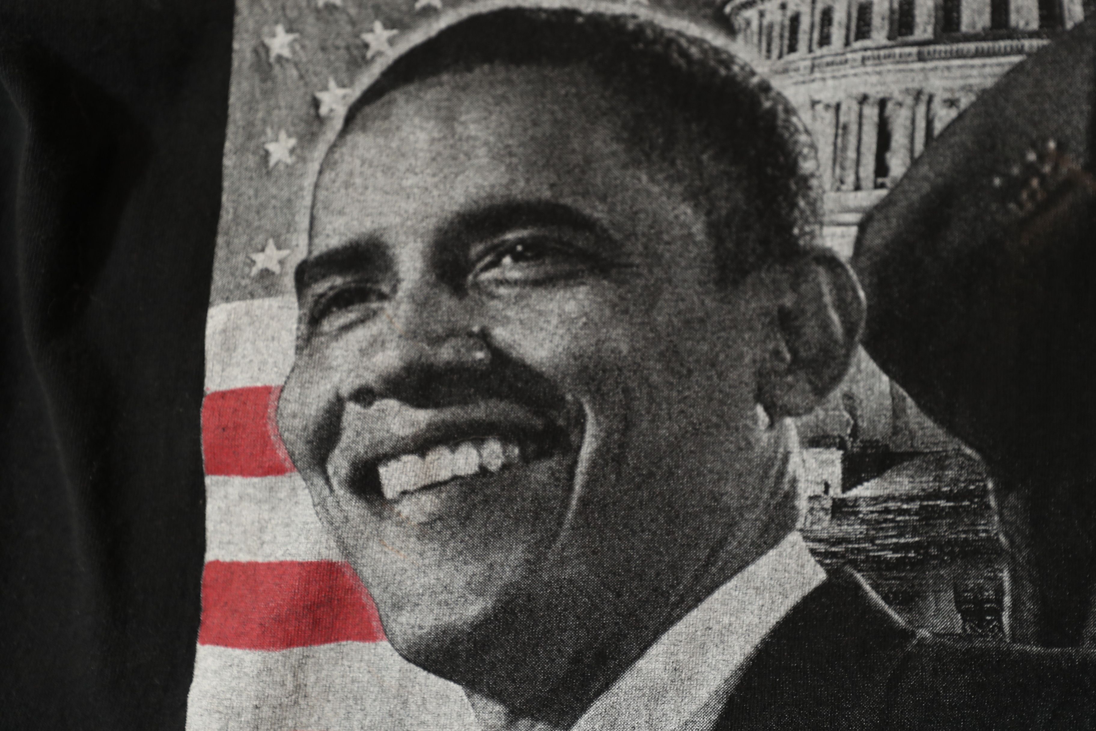 Vintage Vintage President Obama Tee (XXL) Size US XXL / EU 58 / 5 - 4 Thumbnail
