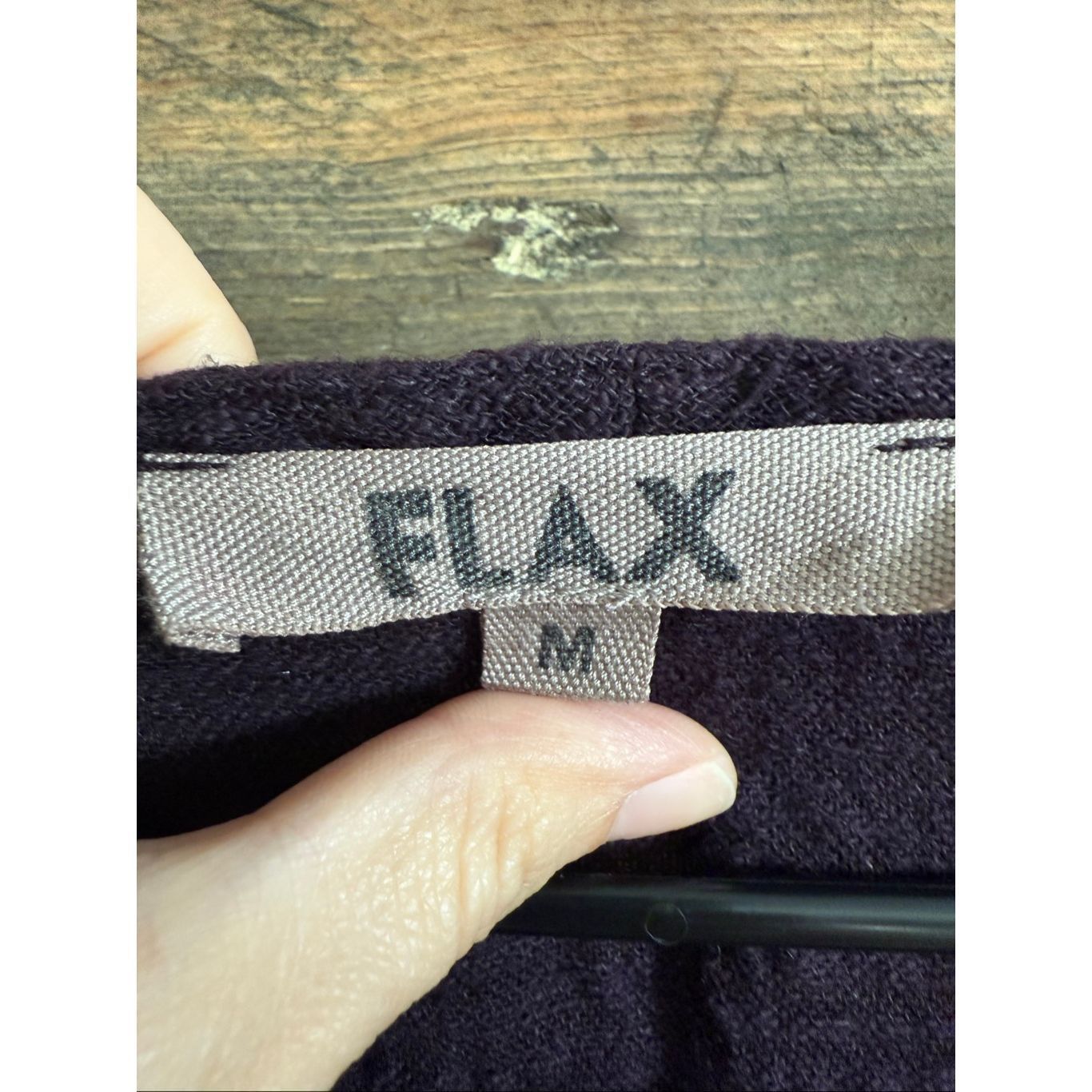 FLAX Flax NWOT relaxed fit linen cotton top tunic purple size med Size M / US 6-8 / IT 42-44 - 4 Thumbnail
