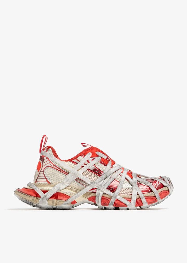 Balenciaga o1bcso1str0426 3XL Extreme Lace Sneakers in Multicolor Size US 8 / IT 38 - 1 Thumbnail