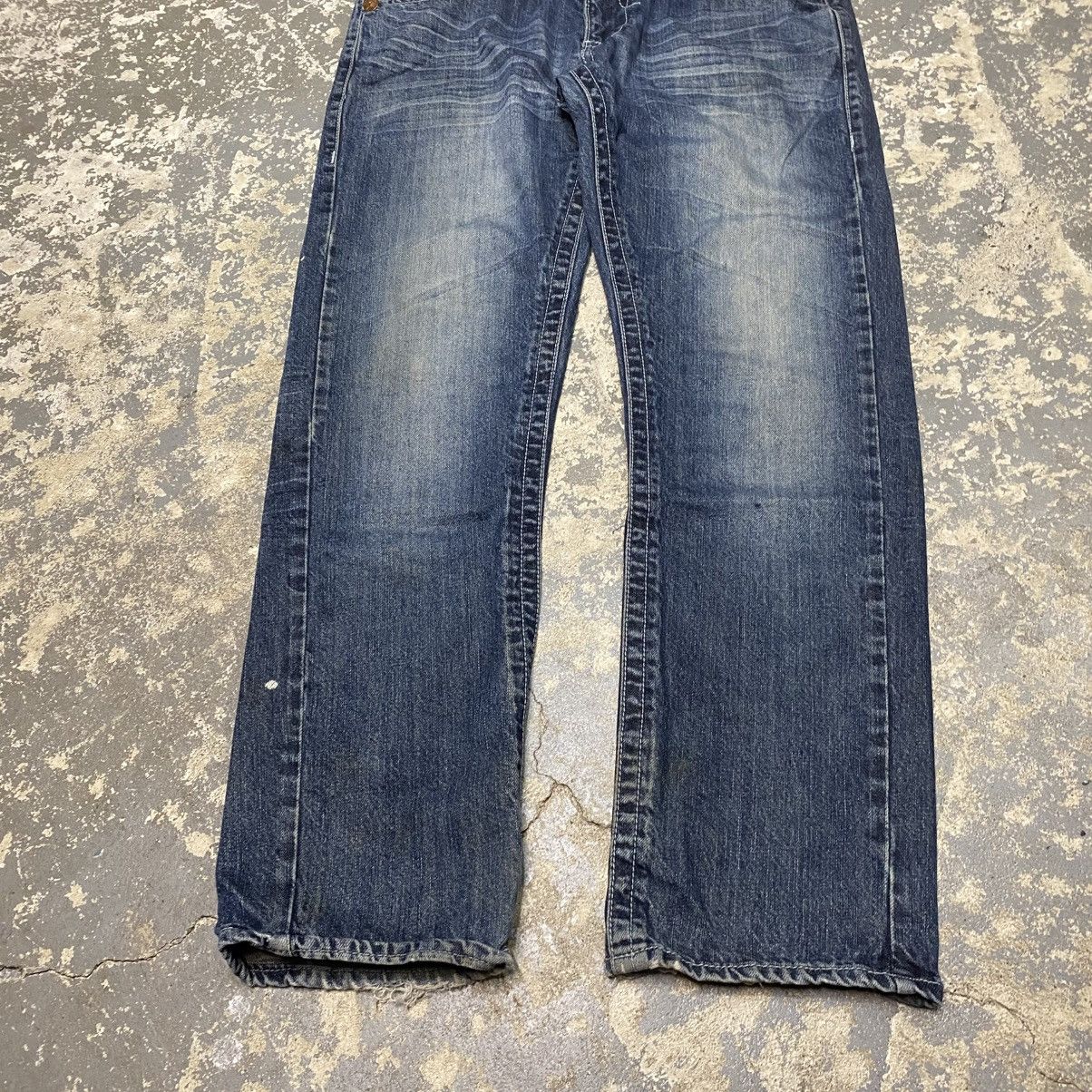 Blue Gear × Vintage Vintage Hollywood Y2K Embroidered Denim Jean Size US 34 / EU 50 - 9 Thumbnail