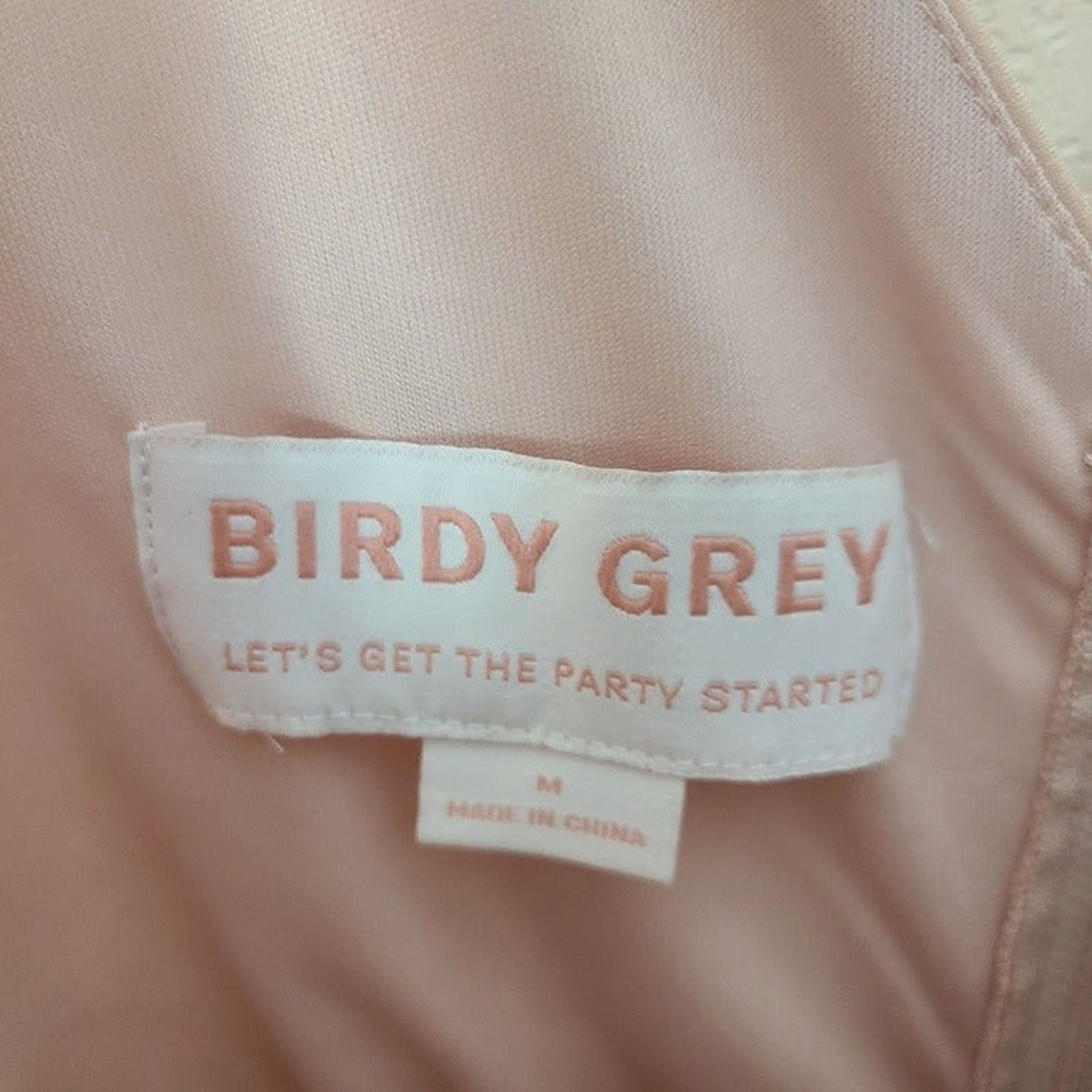 Birddogs Birdy Grey Laurie Empire Bridesmaid Maxi Dress M Formal Size M / US 6-8 / IT 42-44 - 7 Thumbnail