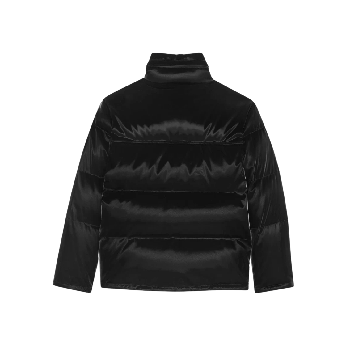 Saint Laurent Paris o1s1wg111224 Lacquered-Effect Oversized Down Jacket in Black Size US XL / EU 56 / 4 - 2 Thumbnail