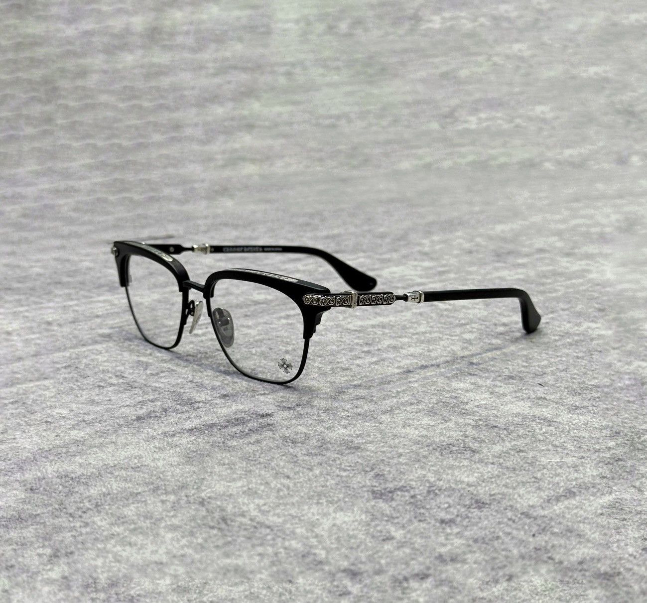 Chrome Hearts CHROME HEARTS VERTICAL SMILE II MATTE BLACK Size ONE SIZE - 1 Thumbnail