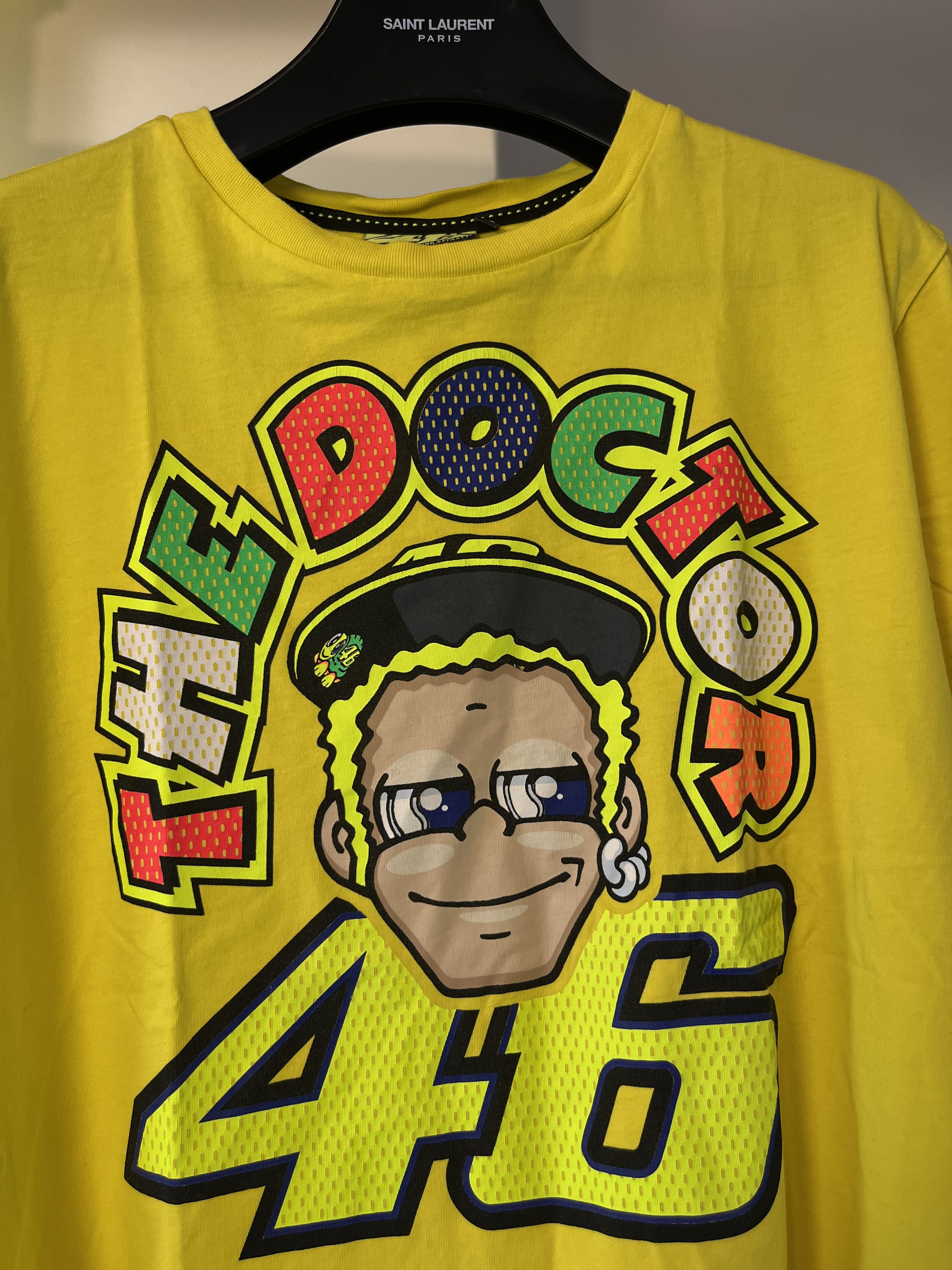 Other Vintage Valentino Rossi The Doctor 46 Moto Racing Size US L / EU 52-54 / 3 - 3 Thumbnail