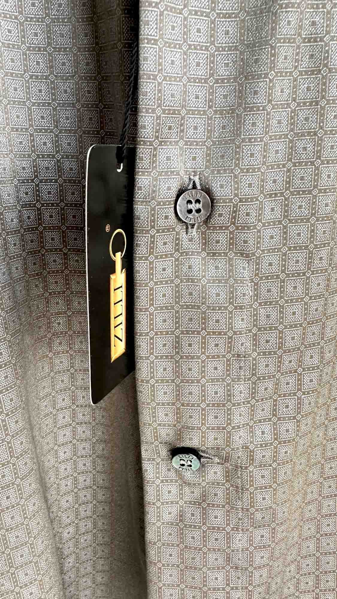 Zilli Men's silk shirt ZILLI Size US L / EU 52-54 / 3 - 5 Thumbnail