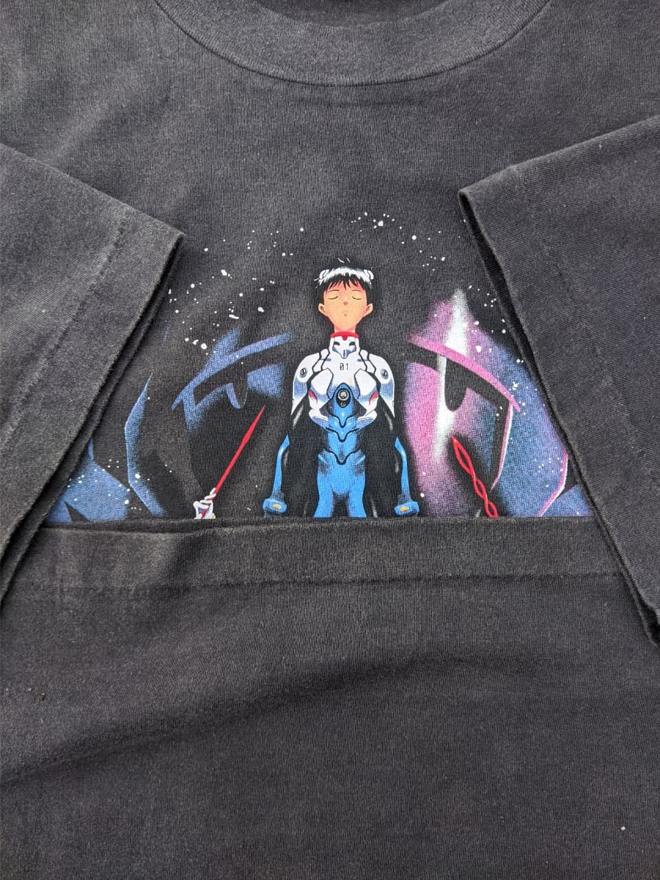Ripple Junction Rare! Neon Genesis Evangelion Anime Limited Tees Size US L / EU 52-54 / 3 - 6 Thumbnail