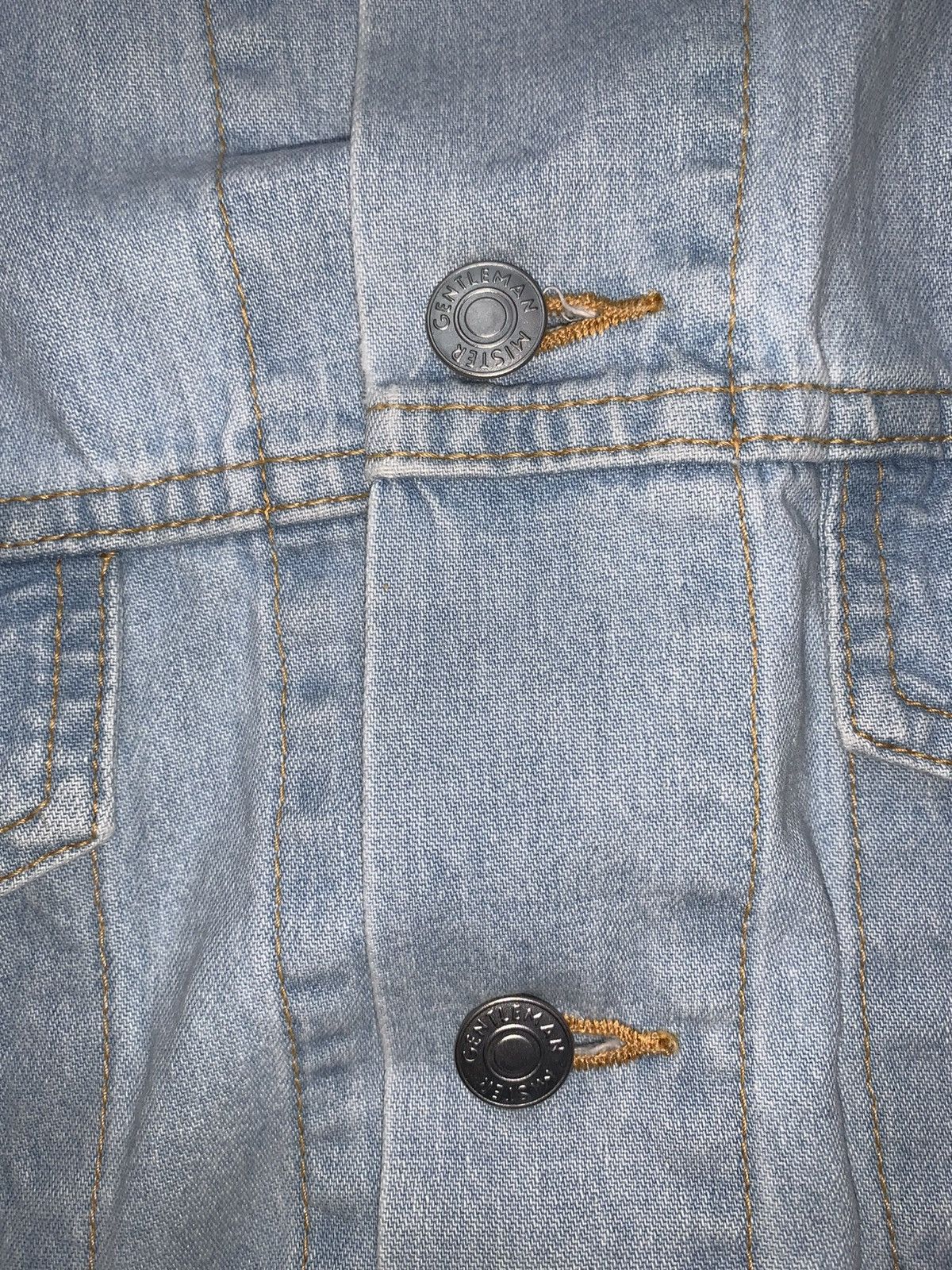 Mr. Gentleman Mr. Gentleman Denim Jacket Size US M / EU 48-50 / 2 - 6 Thumbnail