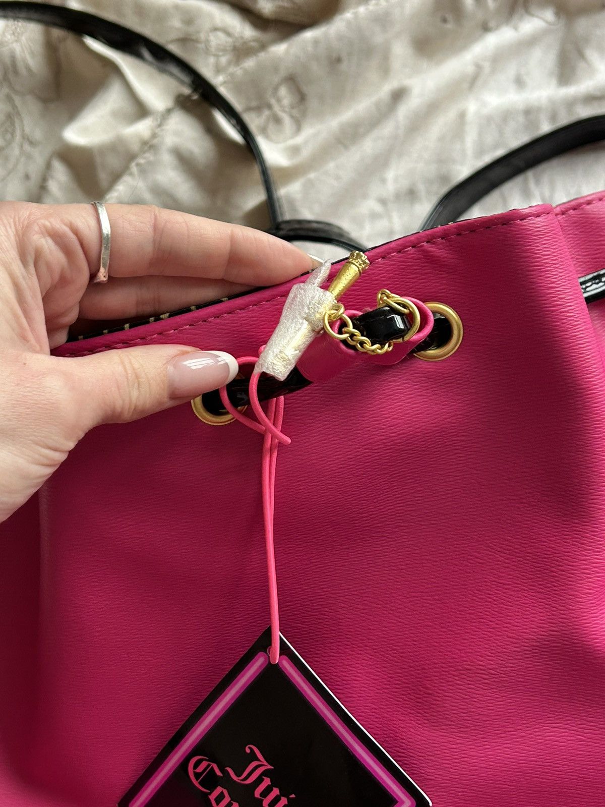 Juicy Couture Juicy Couture New Bag Pink Y2K Size ONE SIZE - 5 Thumbnail