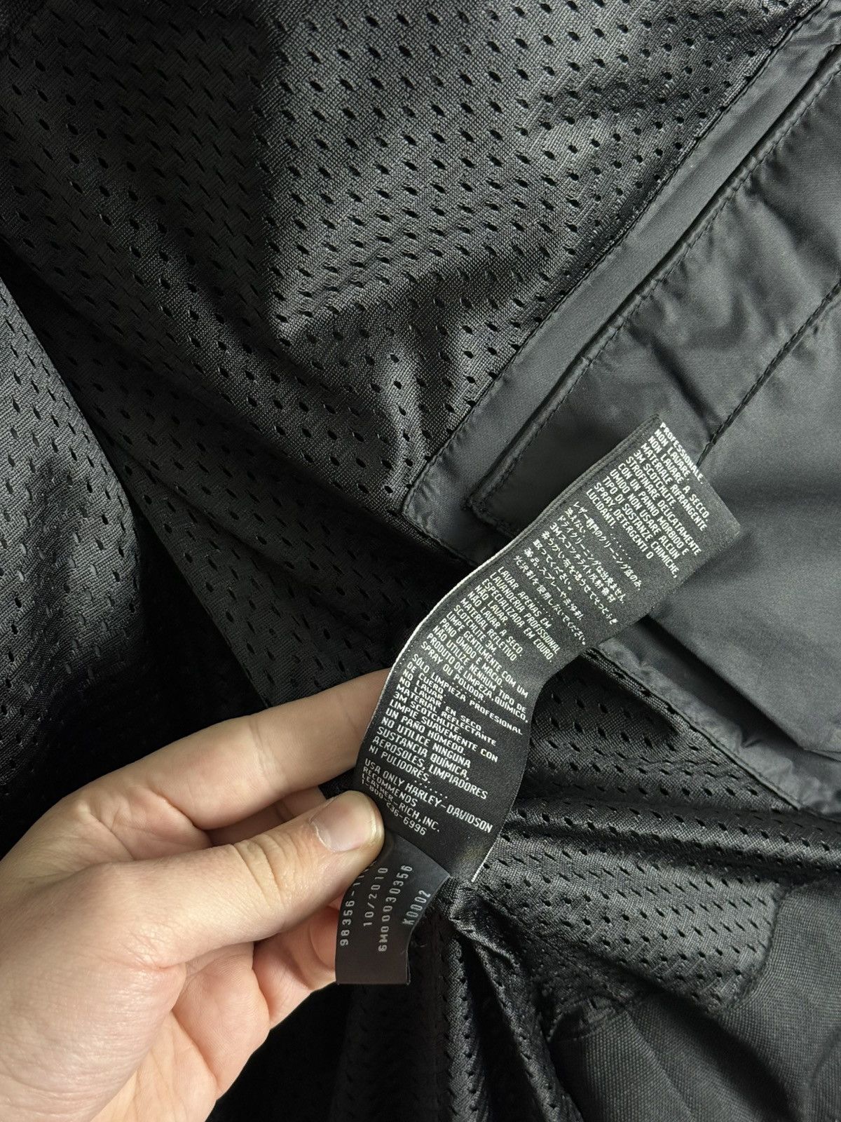 Harley Davidson Harley Davidson Authority Leanther Textile Jacket Body Armor Size US XL / EU 56 / 4 - 19 Thumbnail