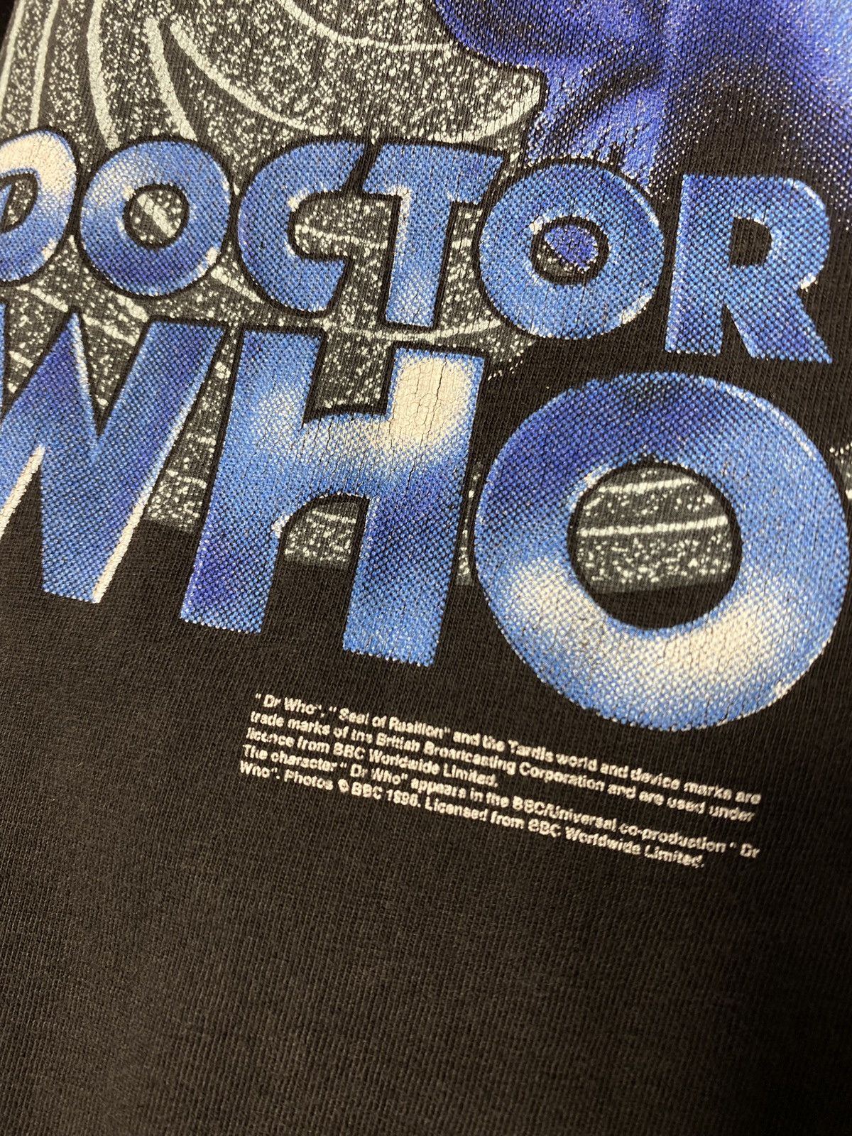 Band Tees × Vintage Doctor Who Vintage 1996 American TV Program T-shirt Tee Size US XL / EU 56 / 4 - 4 Thumbnail