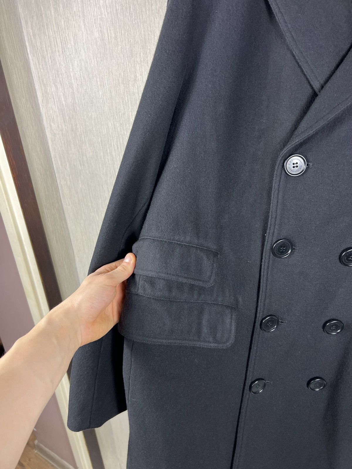 C.P. Company Vintage AW 2009 C.P. Company wool double breasted long coat Size US M / EU 48-50 / 2 - 11 Thumbnail