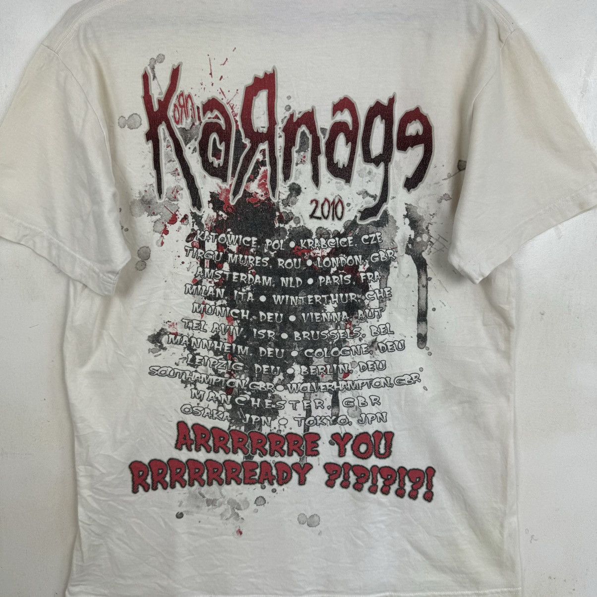 Band Tees × Vintage Vintage Korn Band Tshirt Size US M / EU 48-50 / 2 - 5 Thumbnail