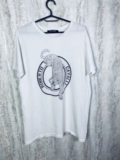 Roberto Cavalli Mirror Snake-print T-shirt in Black for Men