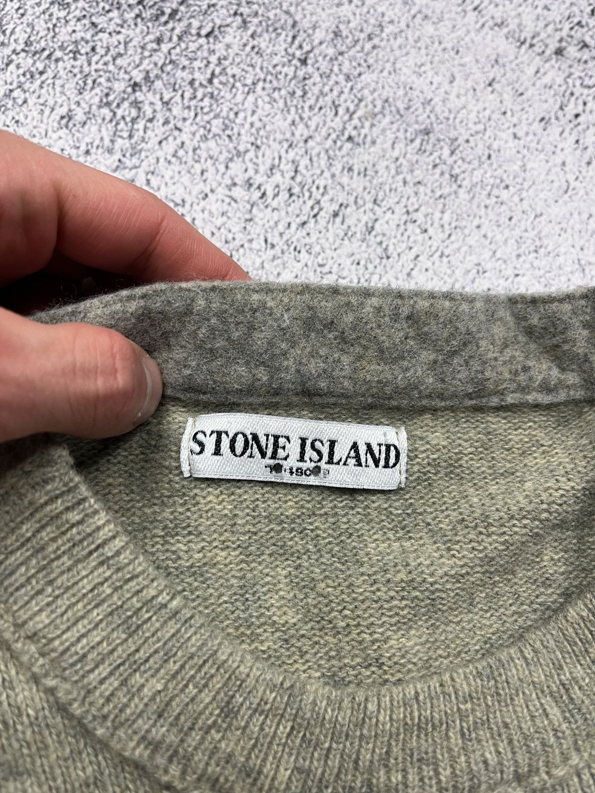 Stone Island Vintage Stone Island 2007 Wool Knit Sweater Archive Rare Size US XXL / EU 58 / 5 - 7 Thumbnail