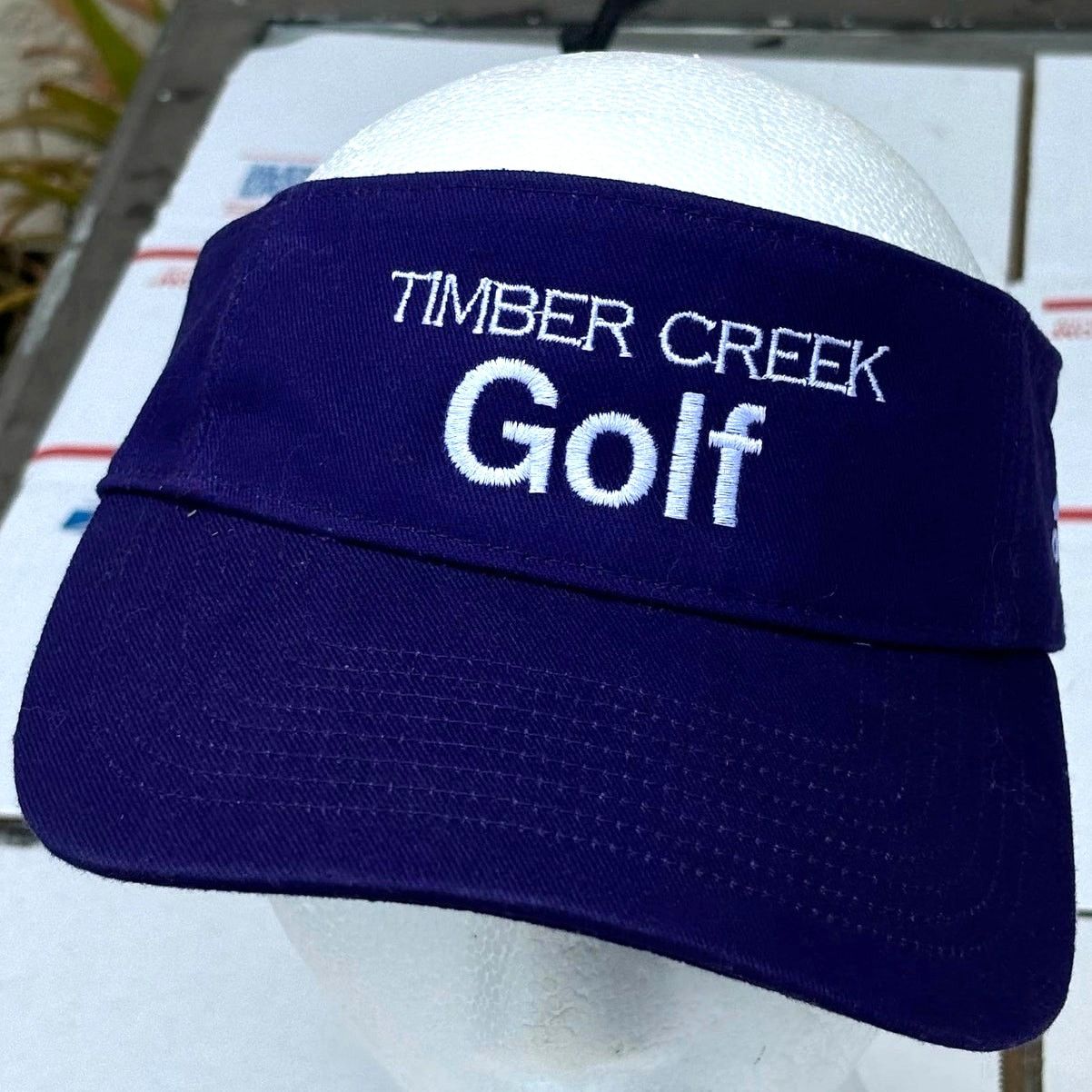 Adidas Blue Adidas Timber Creek Golf Visor Size ONE SIZE - 1 Thumbnail