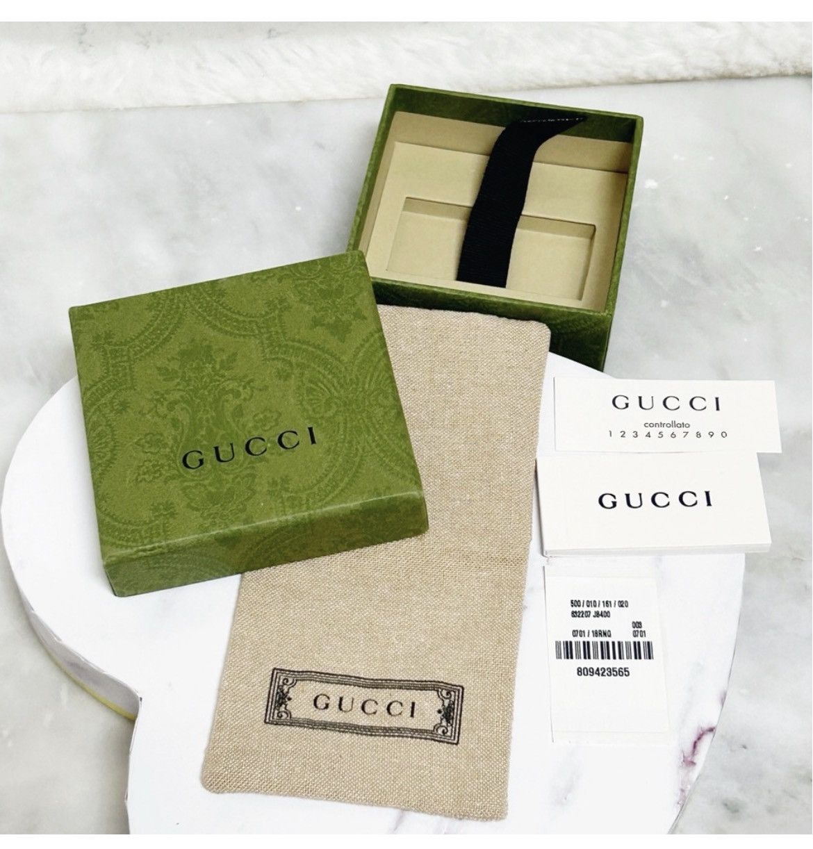 Gucci Authentic Gucci Gold Plated Crystal GG Chain Bracelet Size ONE SIZE - 11 Thumbnail