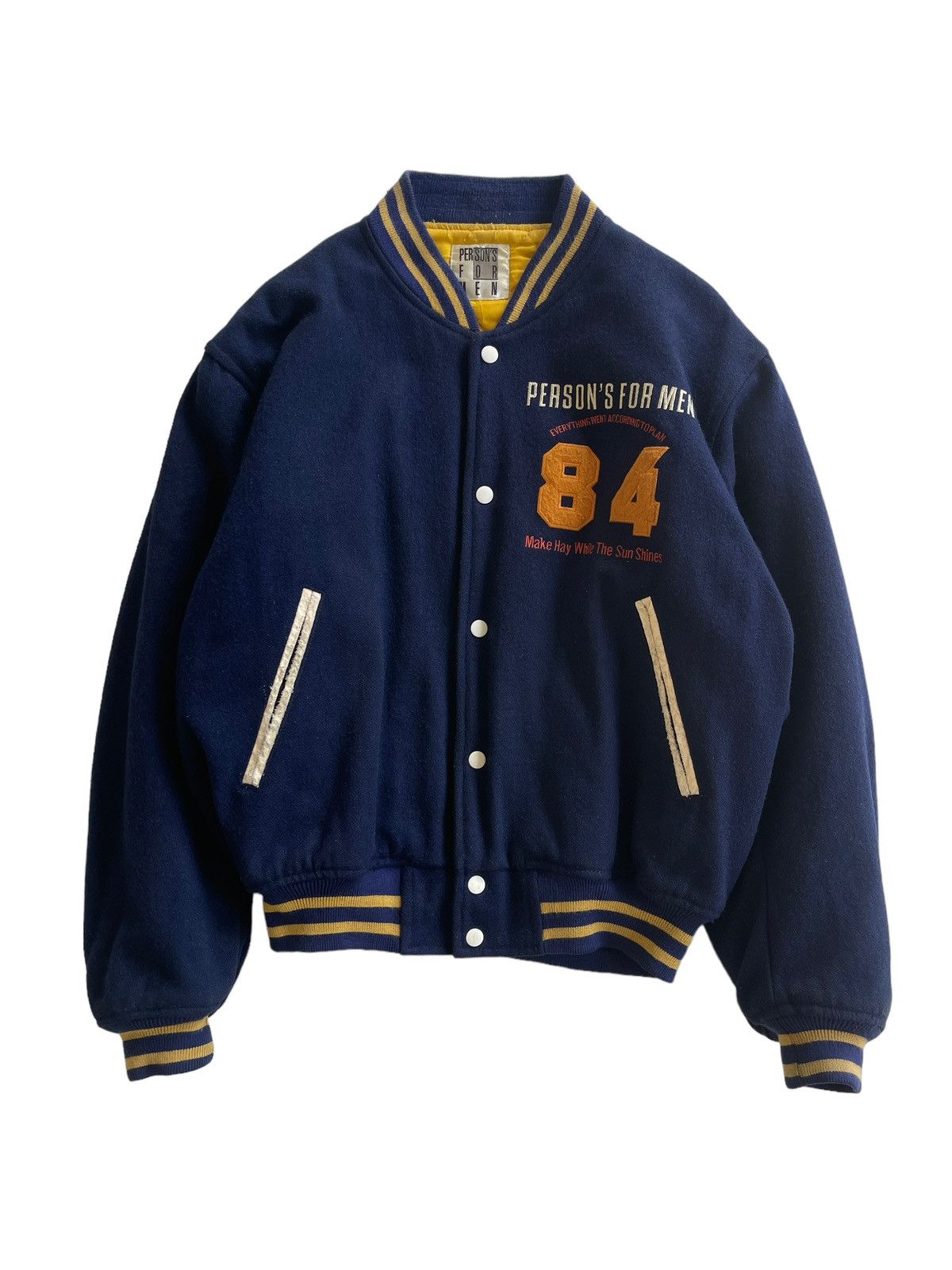PERSONS WOOL VARSITY JACKET