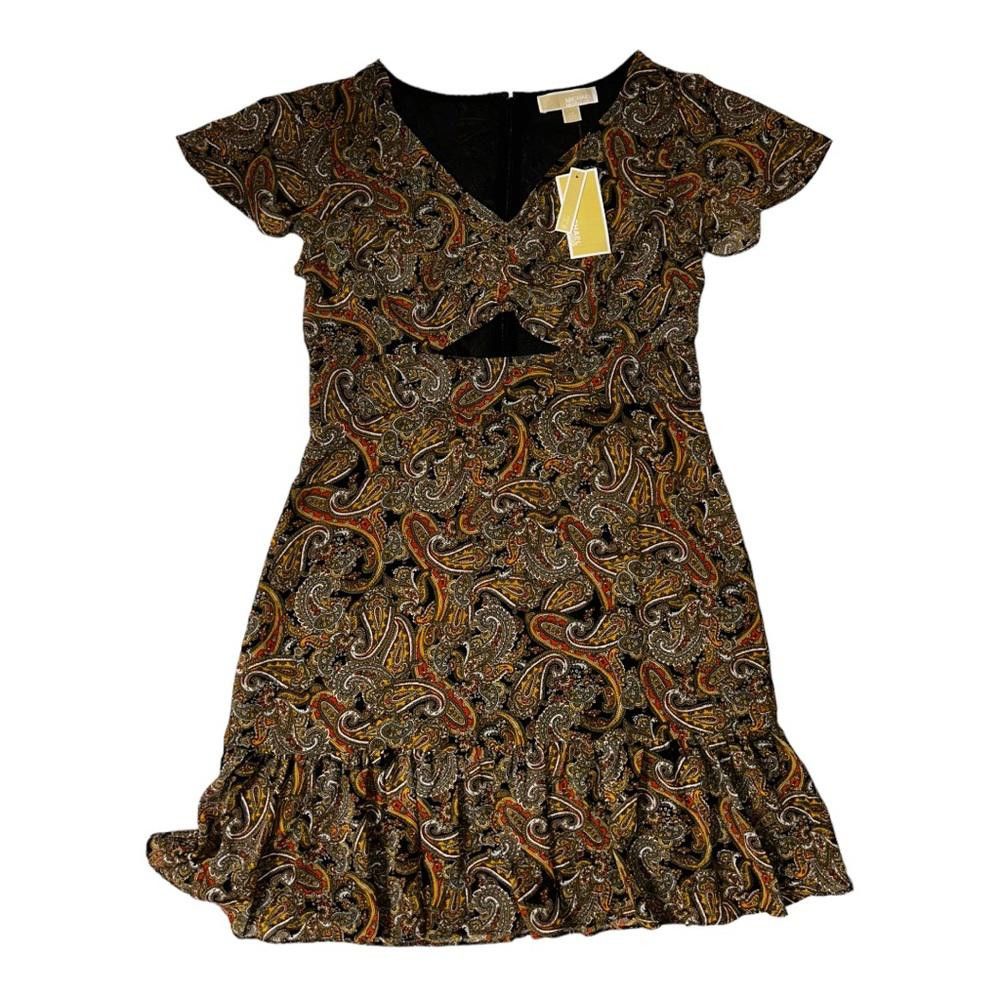 Michael Kors Michael Kors l NWT Sienna Paisley Keyhole Dress Size 10 Size L / US 10 / IT 46 - 2 Thumbnail