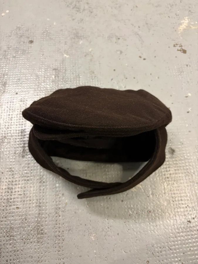 Maison Margiela FW2007 Maison Margiela Brown Wool Cap Hat Size ONE SIZE - 4 Thumbnail