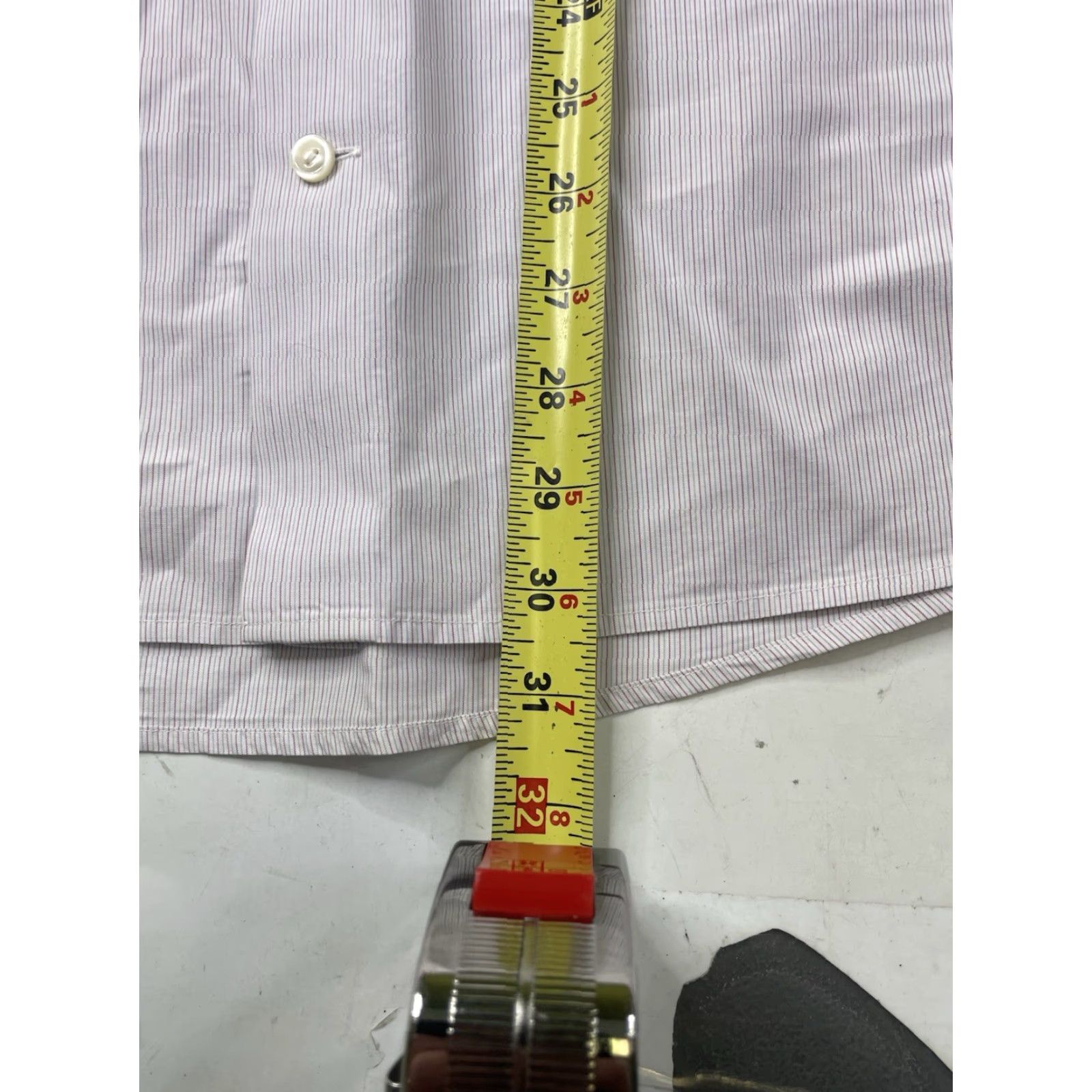 Eton Eton Dress Shirt Slim Fit Striped Mens 41 16 Multicolor 100% Cotton Contemporary Size 42R - 5 Thumbnail
