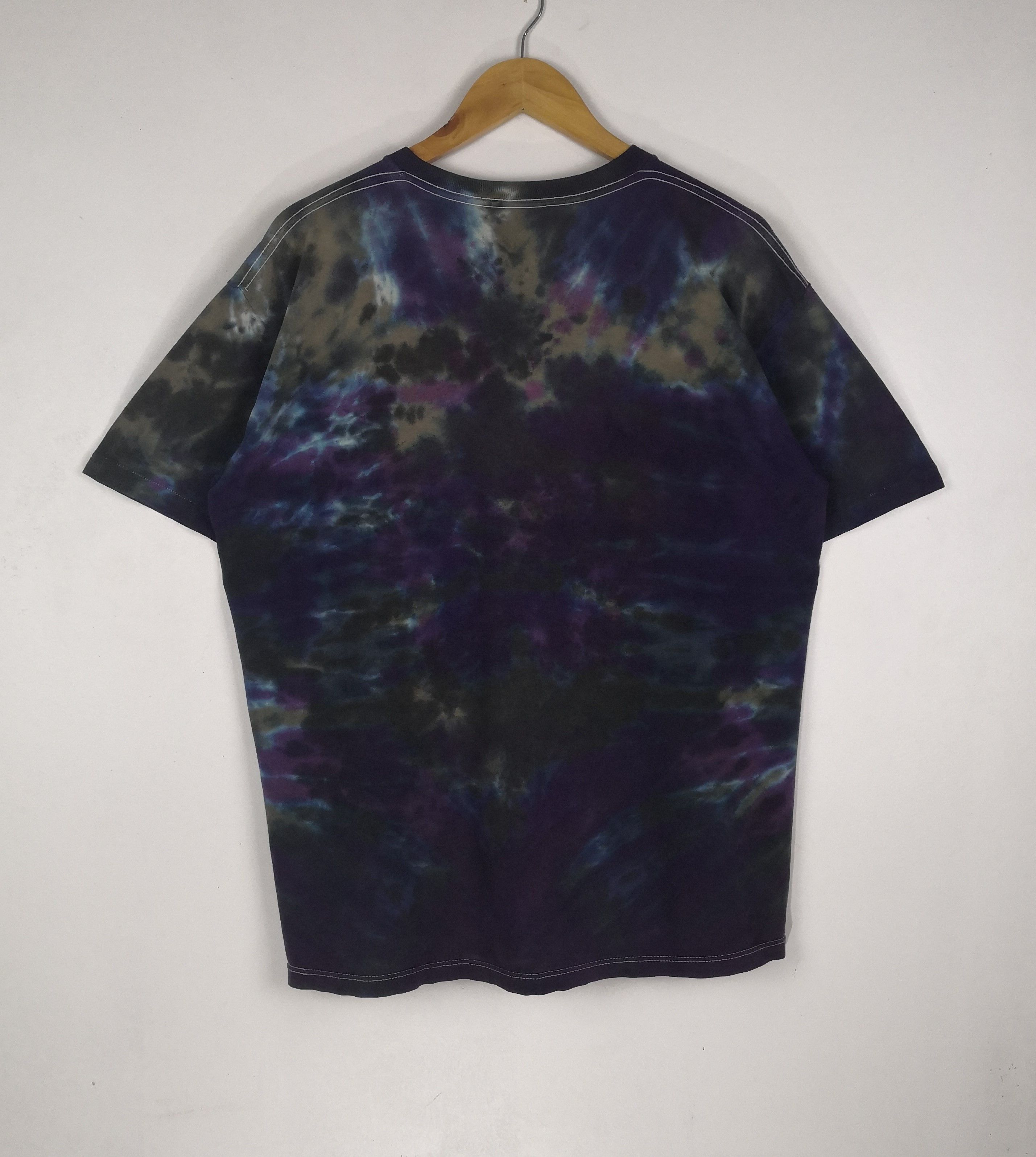 Vintage Vintage 1998 Stanley Mouse Grateful Dead Liquid Blue Shirt Size US L / EU 52-54 / 3 - 2 Thumbnail