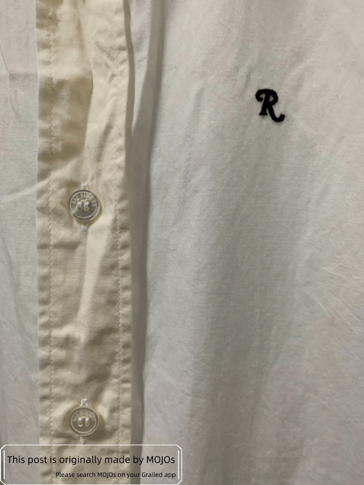 Raf Simons Sz 50 Raf Simons 07SS R Logo Shirt Size US M / EU 48-50 / 2 - 2 Thumbnail