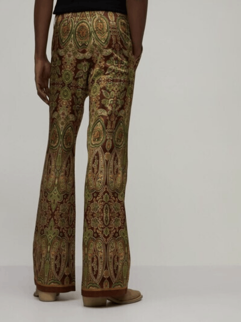 Amiri $1300 Amiri Tapestry Print Flare Pant Size US 30 / EU 46 - 2 Thumbnail