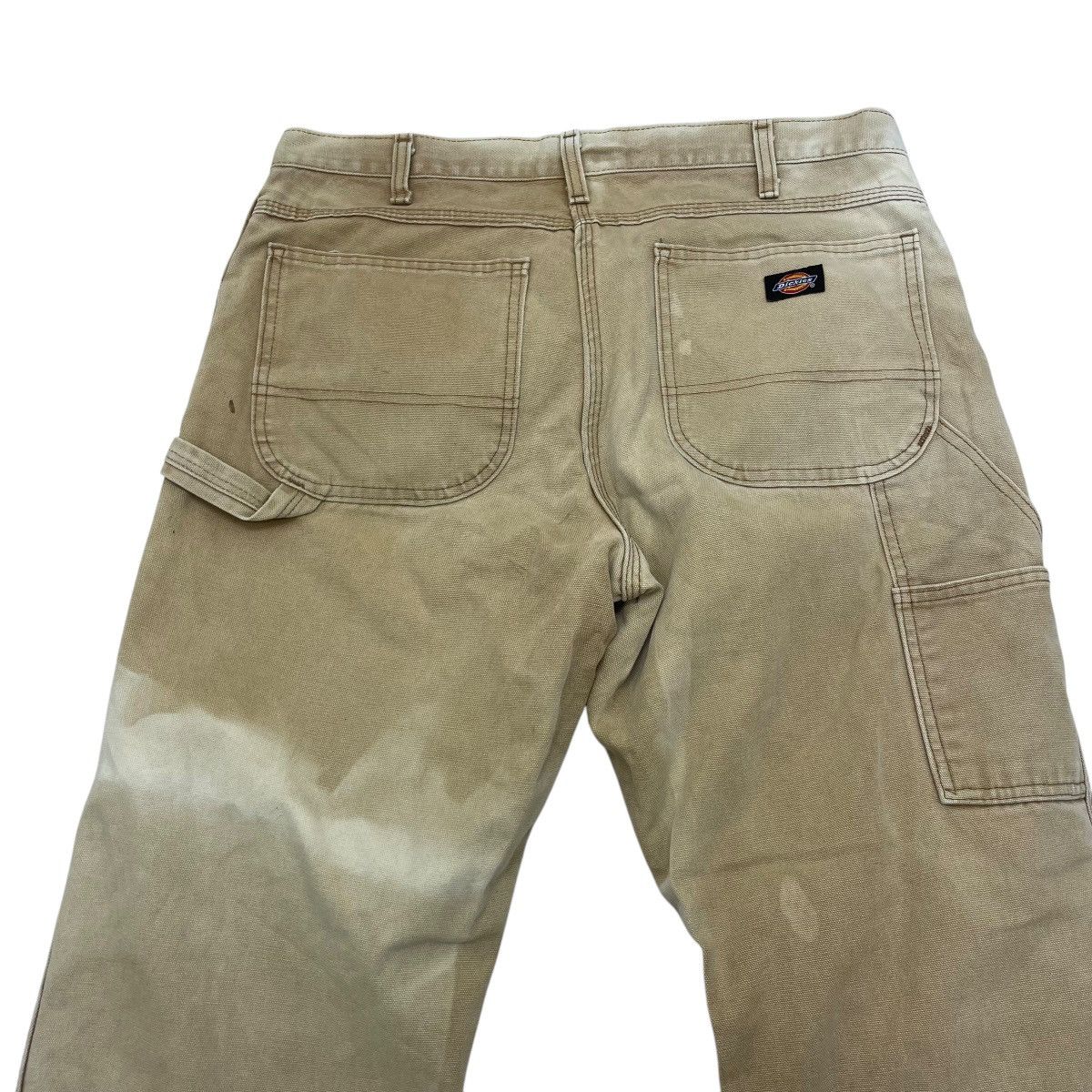 Dickies 💥Vintage Faded Dickies Carpenter Worker Pants Size US 35 - 6 Thumbnail