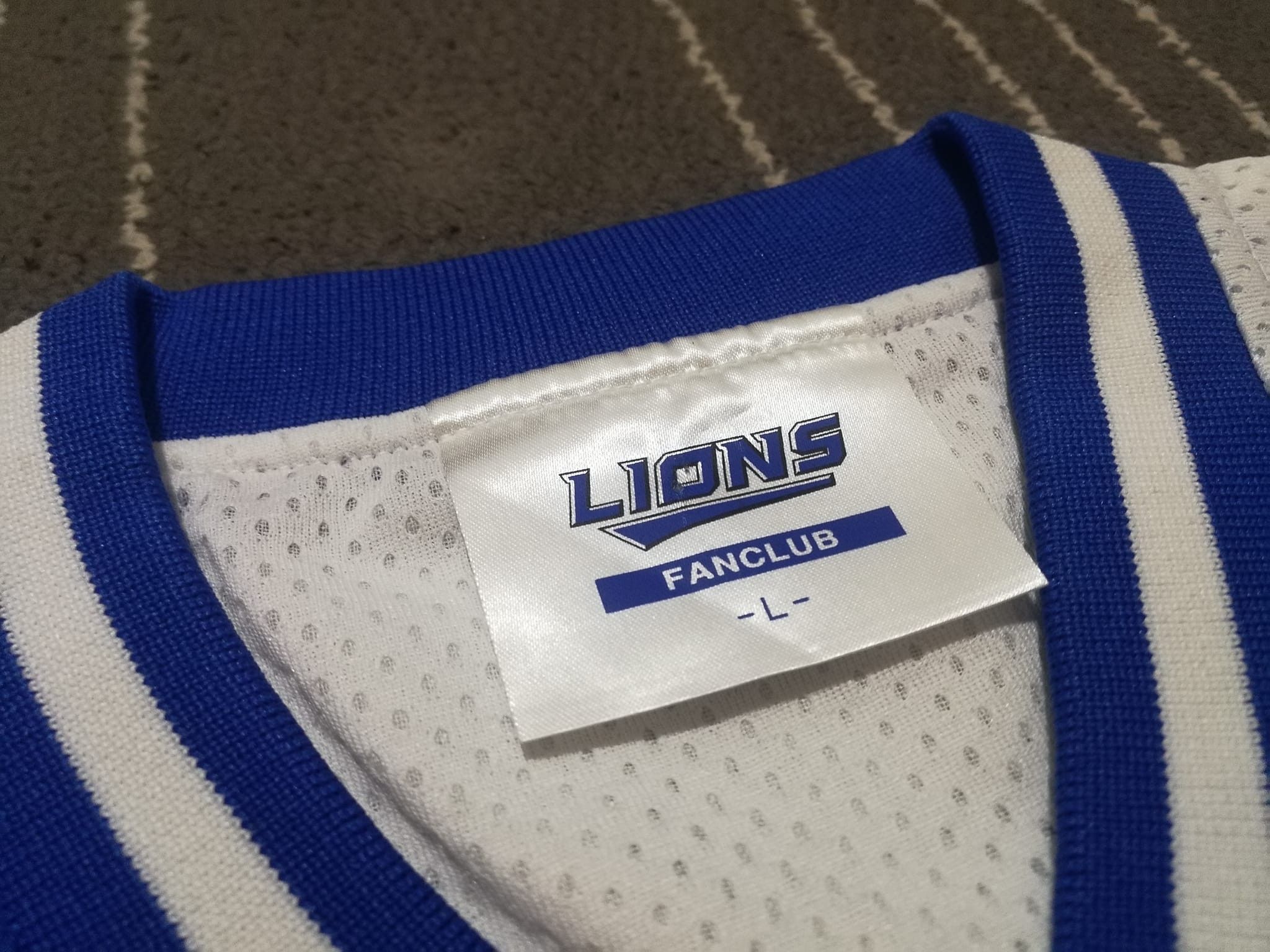 Japanese Brand × MLB Lions 2007 baseball jerseys L 1099 Size US L / EU 52-54 / 3 - 5 Thumbnail