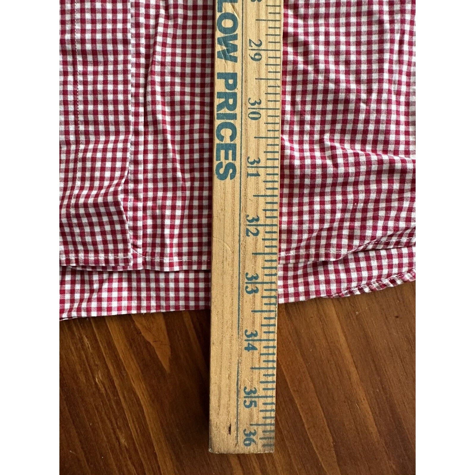 Ralph Lauren Ralph Lauren VINTAGE, Button Up XL Red/White Check Navy Pony Size US XL / EU 56 / 4 - 8 Thumbnail