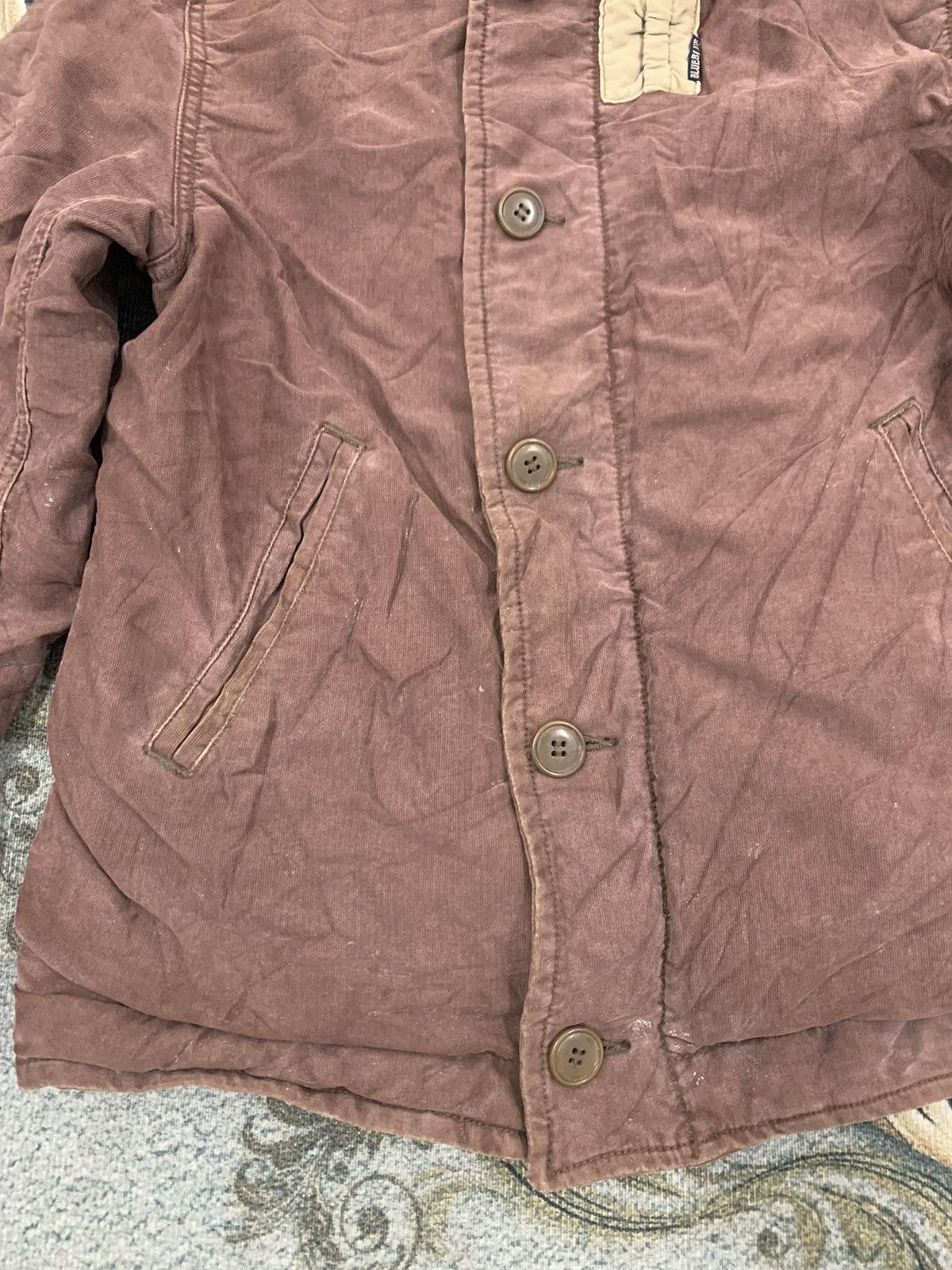 Blue Blue Japan Blue Blue Hairy Sherpa Inner Jacket Made in Japan Size US M / EU 48-50 / 2 - 11 Thumbnail