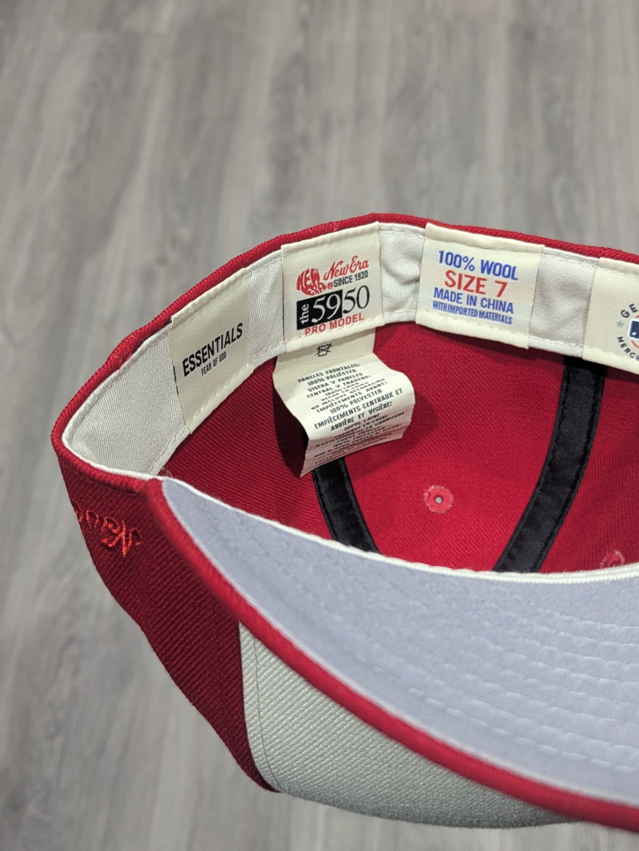 Fear of God × New Era New Era 59fifty Fear of God 7 Fitted Hat Size ONE SIZE - 3 Thumbnail