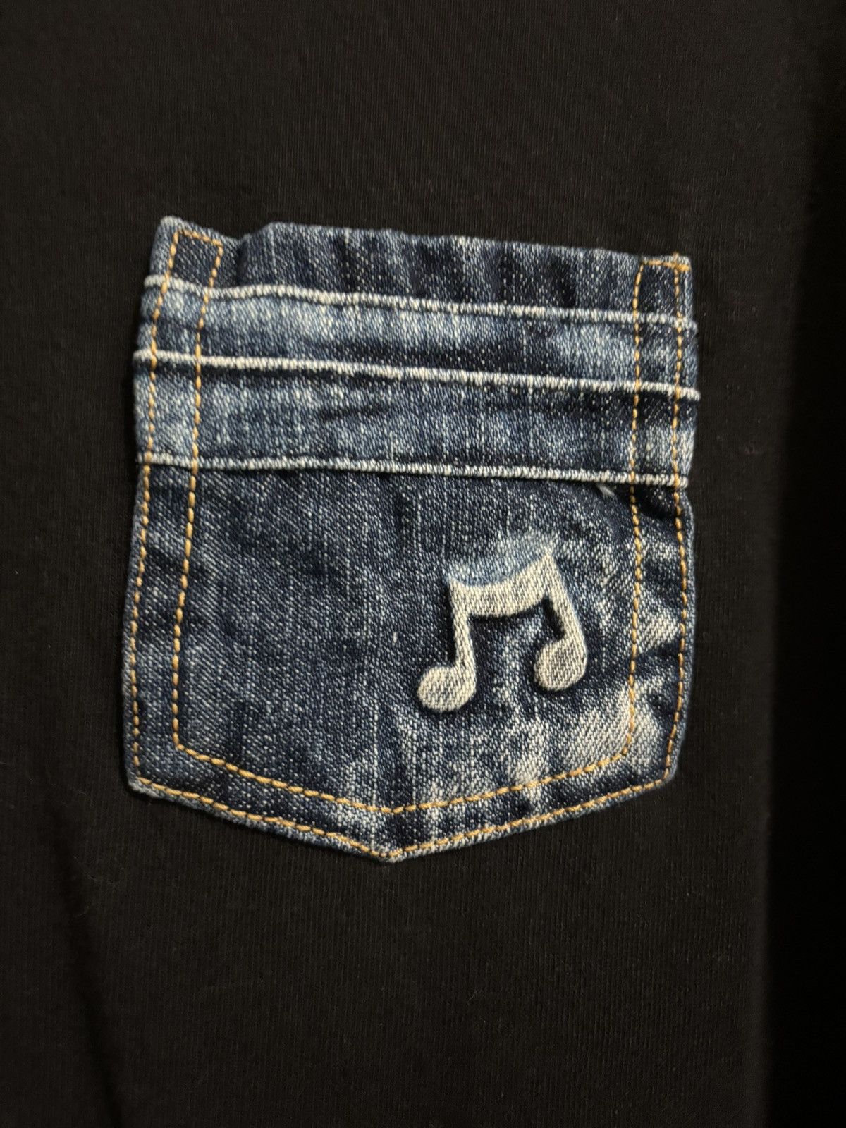 Number (N)ine number nine denim pocket tee Size US XS / EU 42 / 0 - 3 Thumbnail