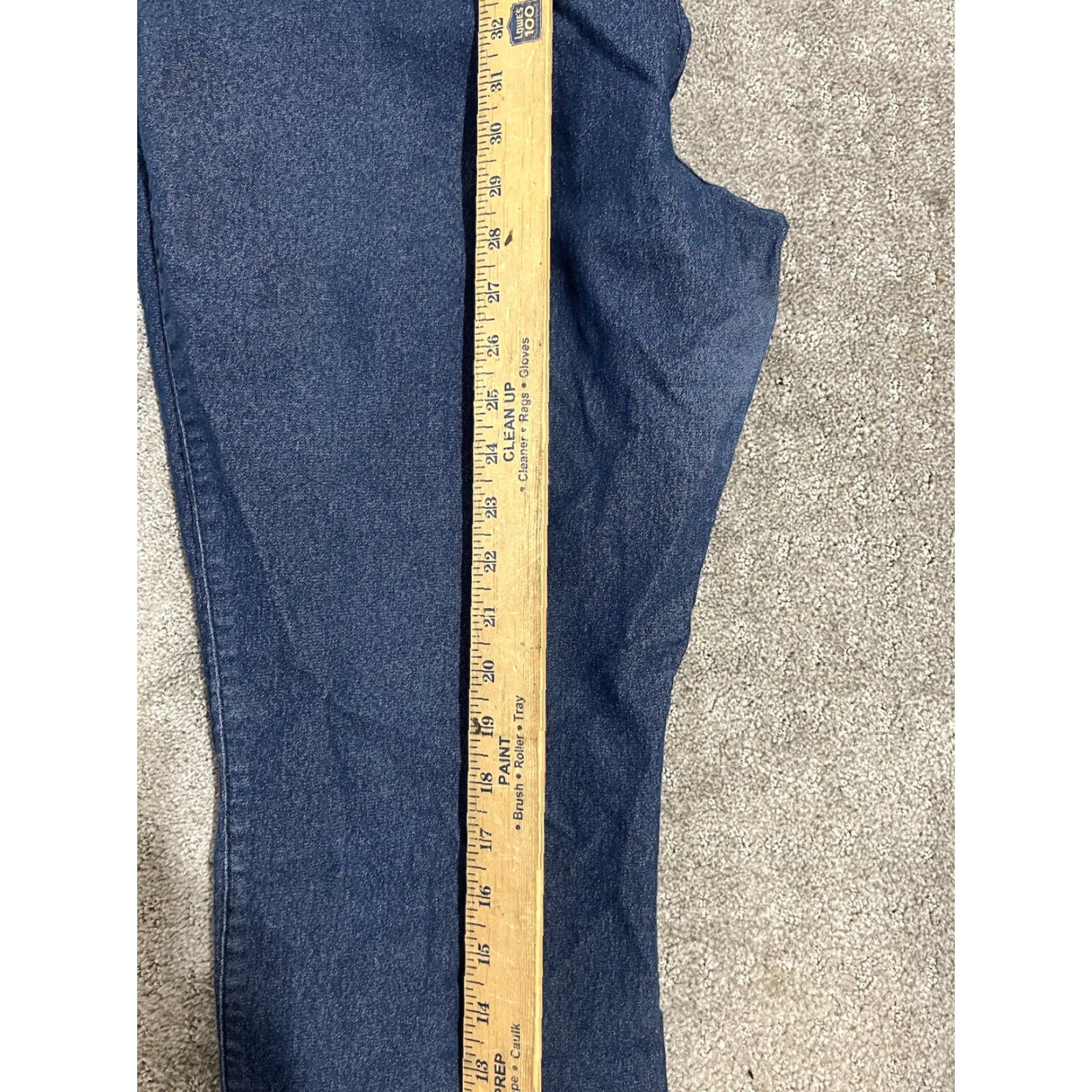 Gap VINTAGE Gap Slim City Womens Pants 18R Chino Straight Leg Blue 90s City Theme Womens Regular Size 18 Size 40" / US 18 - 6 Thumbnail