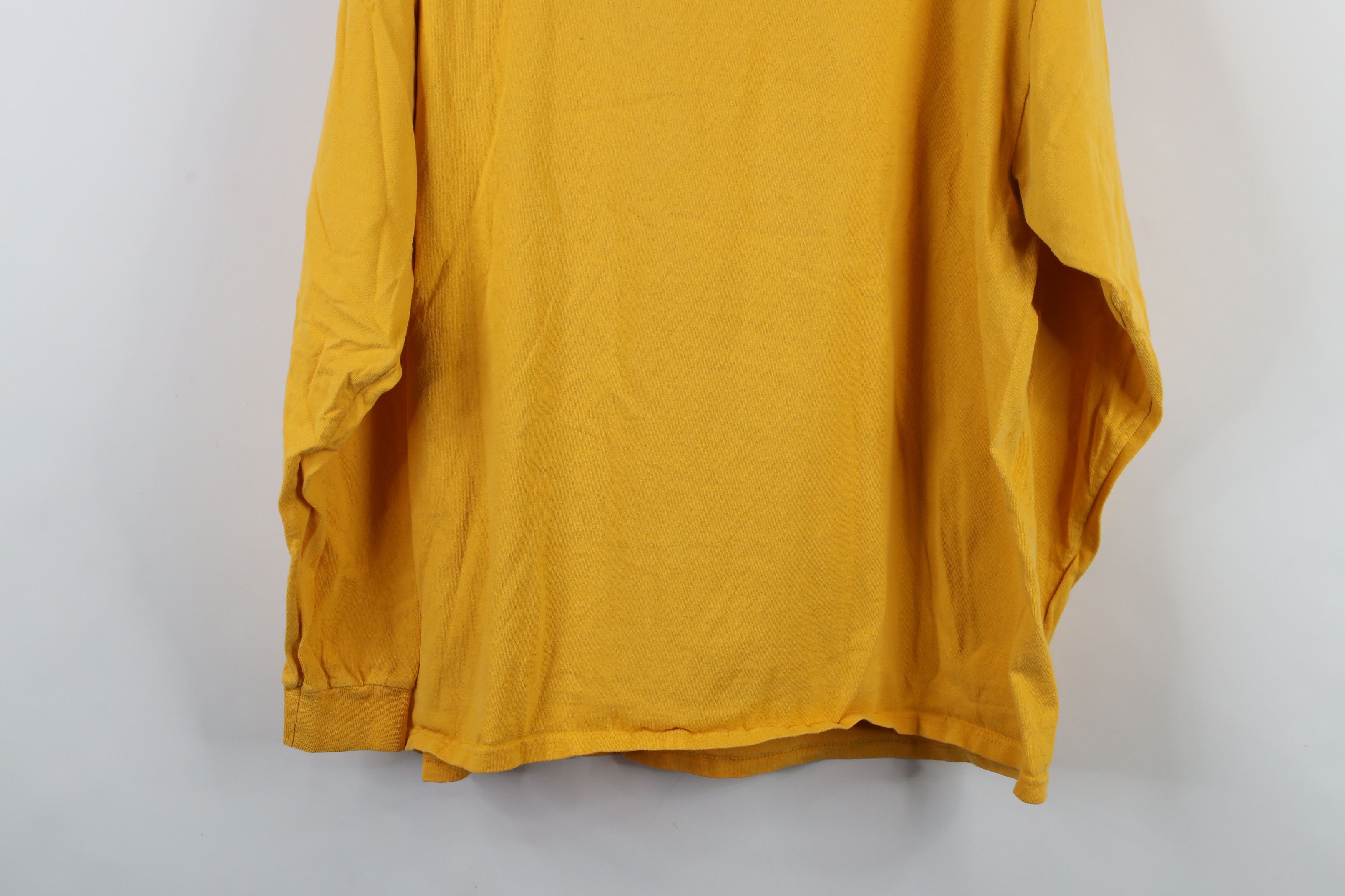 Vintage Vintage 90s University of Michigan Long Sleeve T-Shirt Size US XL / EU 56 / 4 - 12 Thumbnail