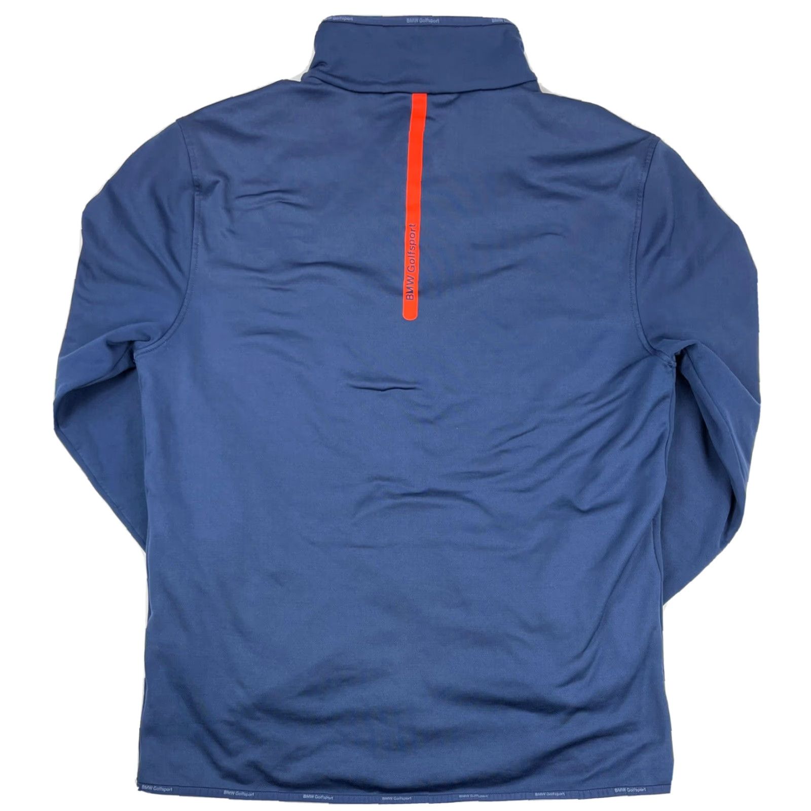 BMW VINTAGE BMW Golfsport Jacket Mens XL Full Zip Fleece Polyester Blue Logo Sports Golf Jacket Size US XL / EU 56 / 4 - 4 Thumbnail